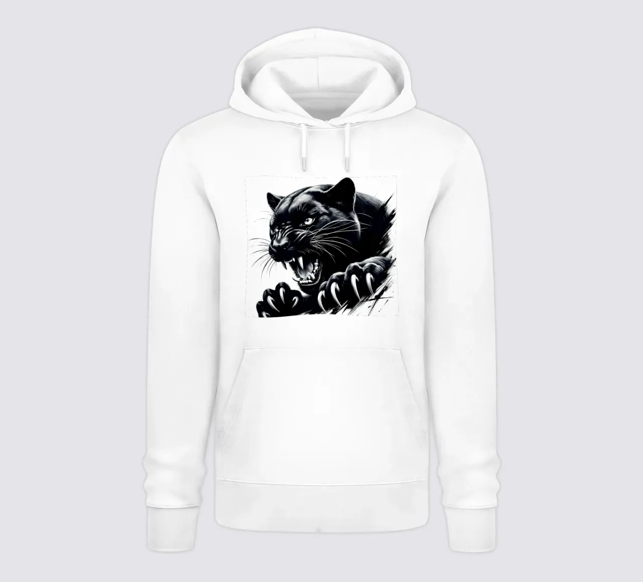 BLACK PANTHER ROAR felpa con cappuccio da ARTOMATIC