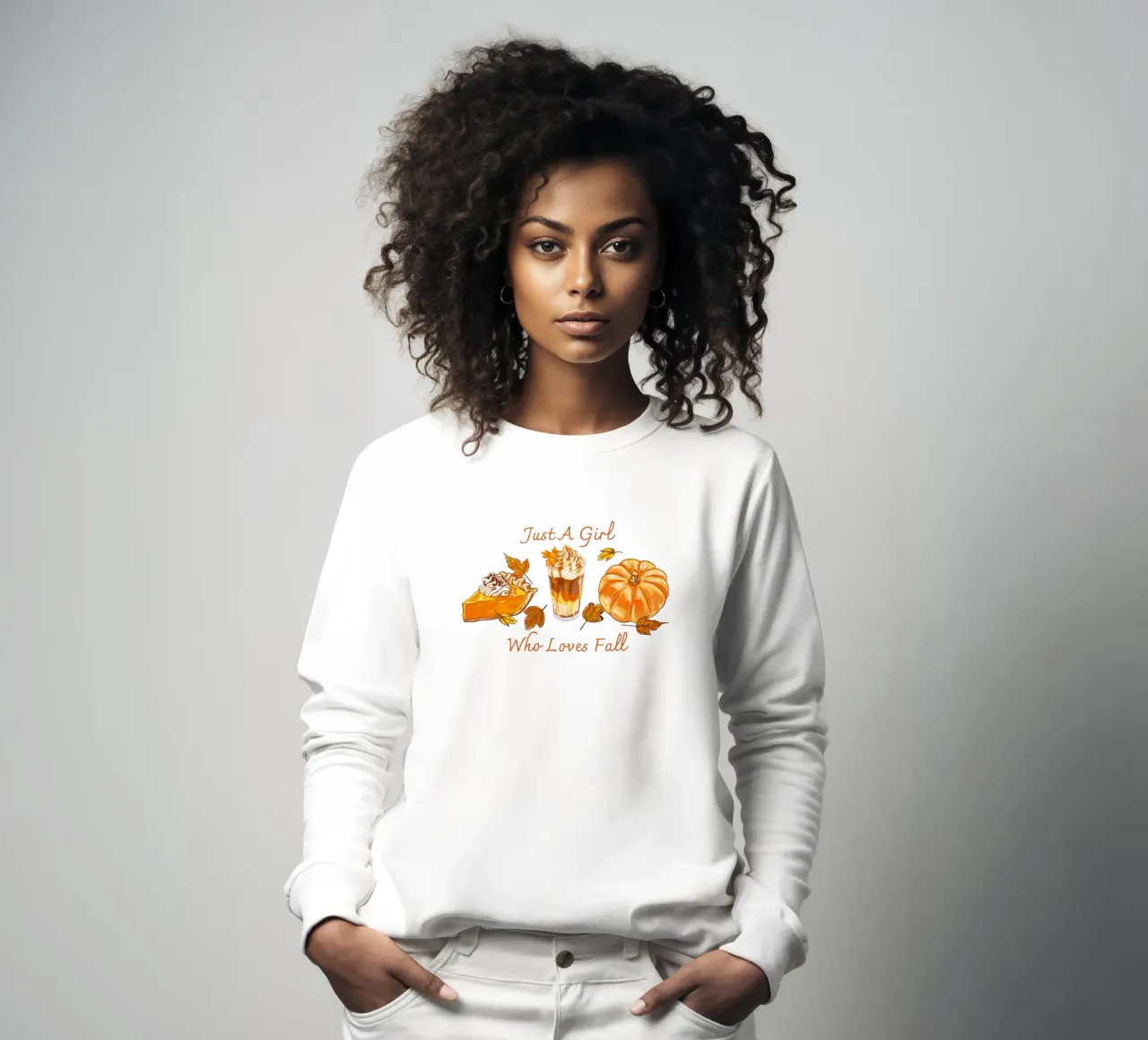 Solo una ragazza che ama l'autunno felpa da EDMPROJECT