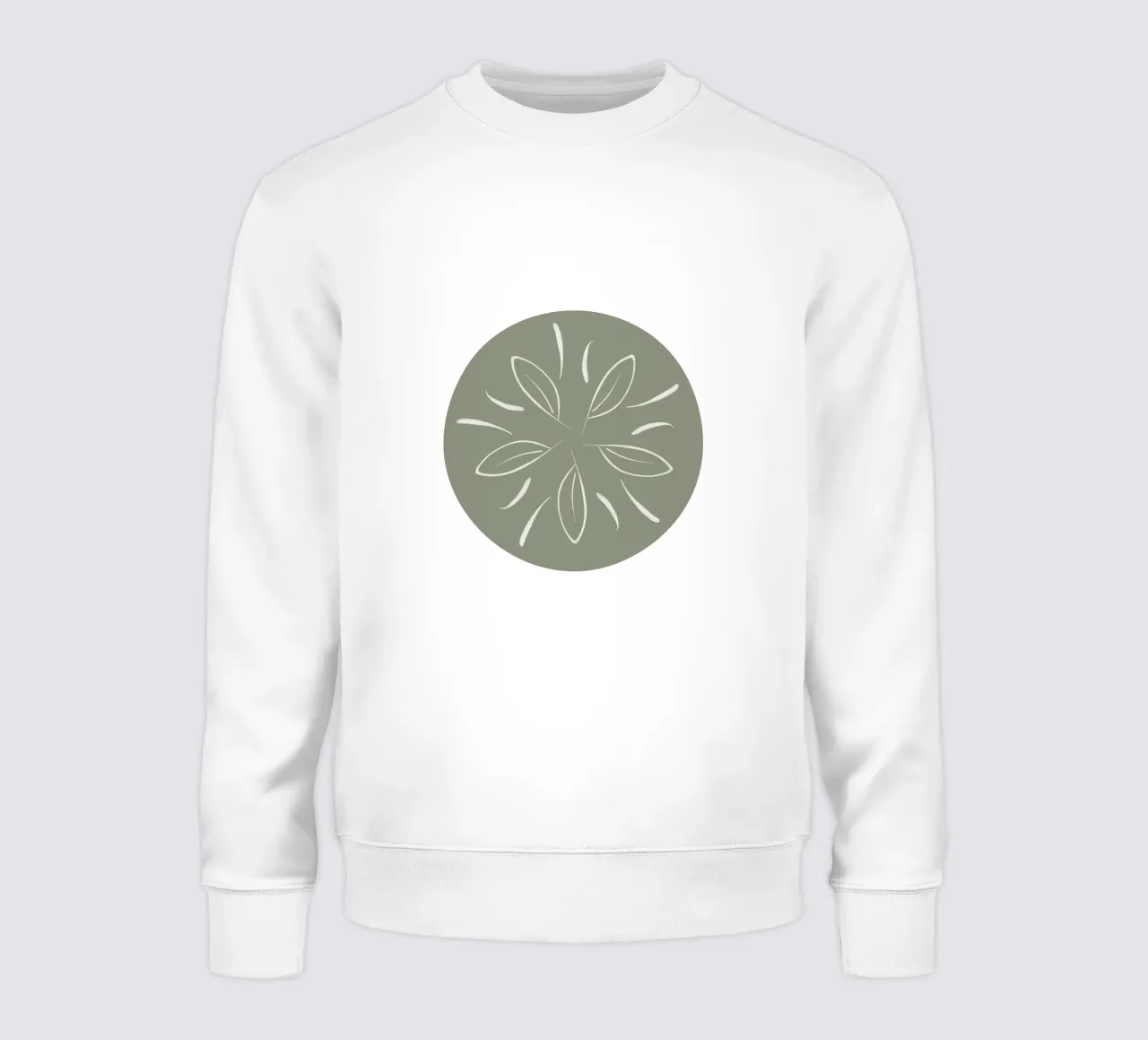 Elements Seasons | Earth Leaves Spring | Line Illustration felpa da sabidussi