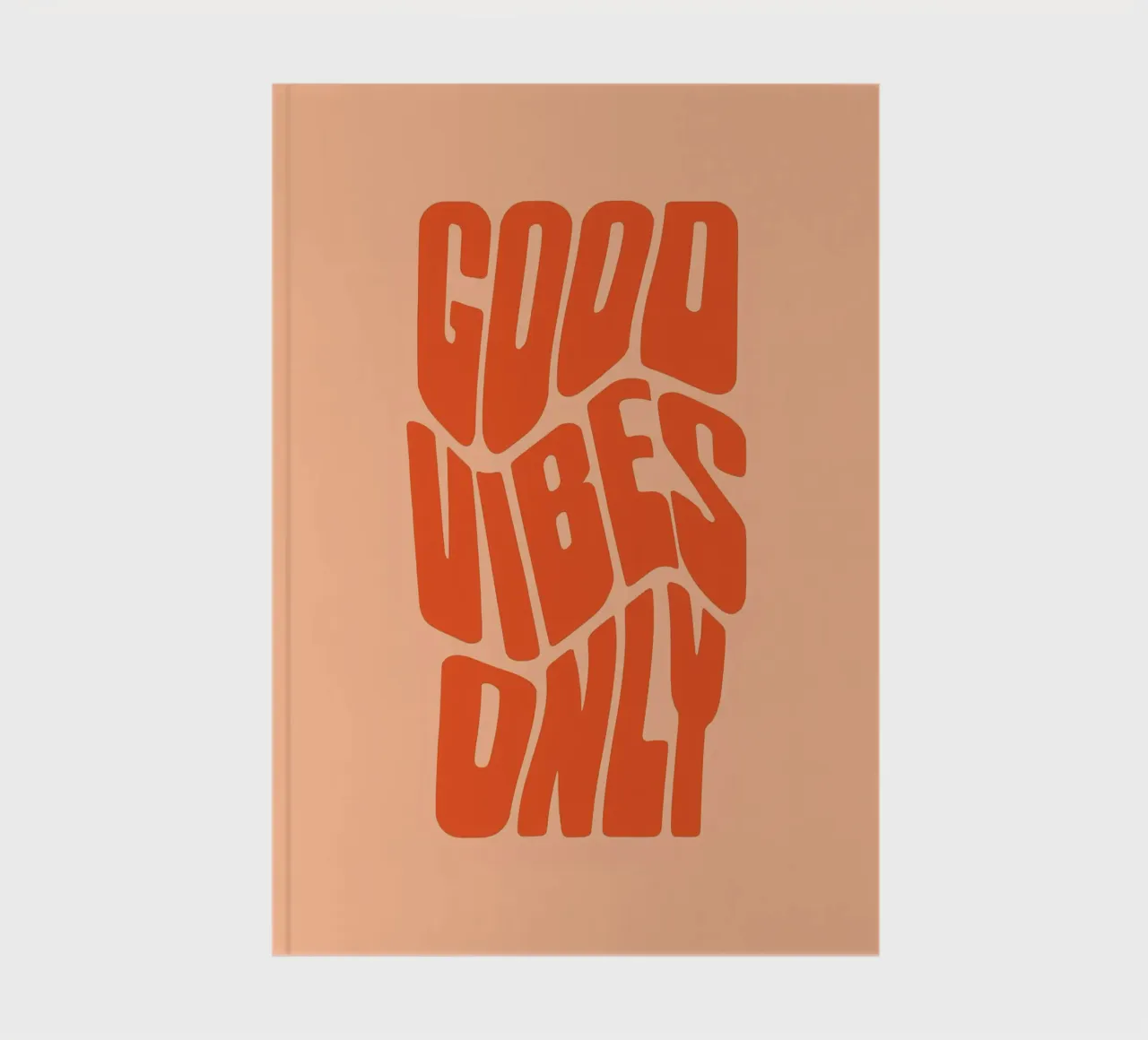 Groovy Good Vibes notebook by Rossa Sandra