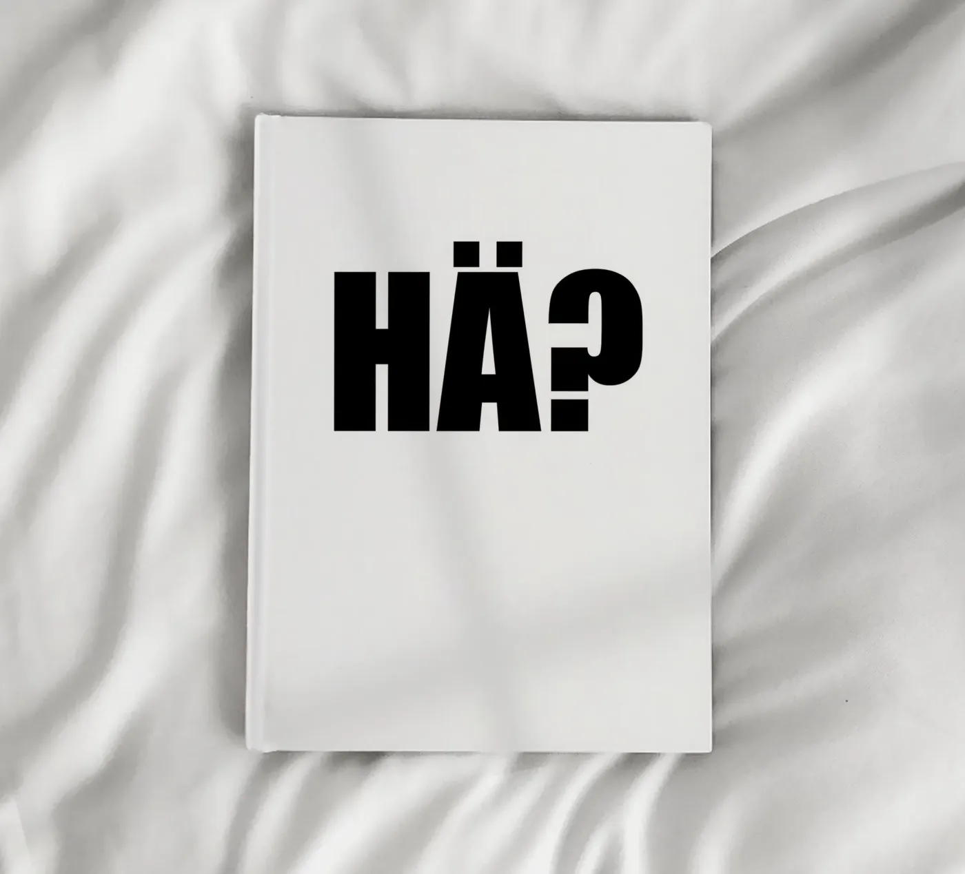 HA? notebook by Rossa Sandra