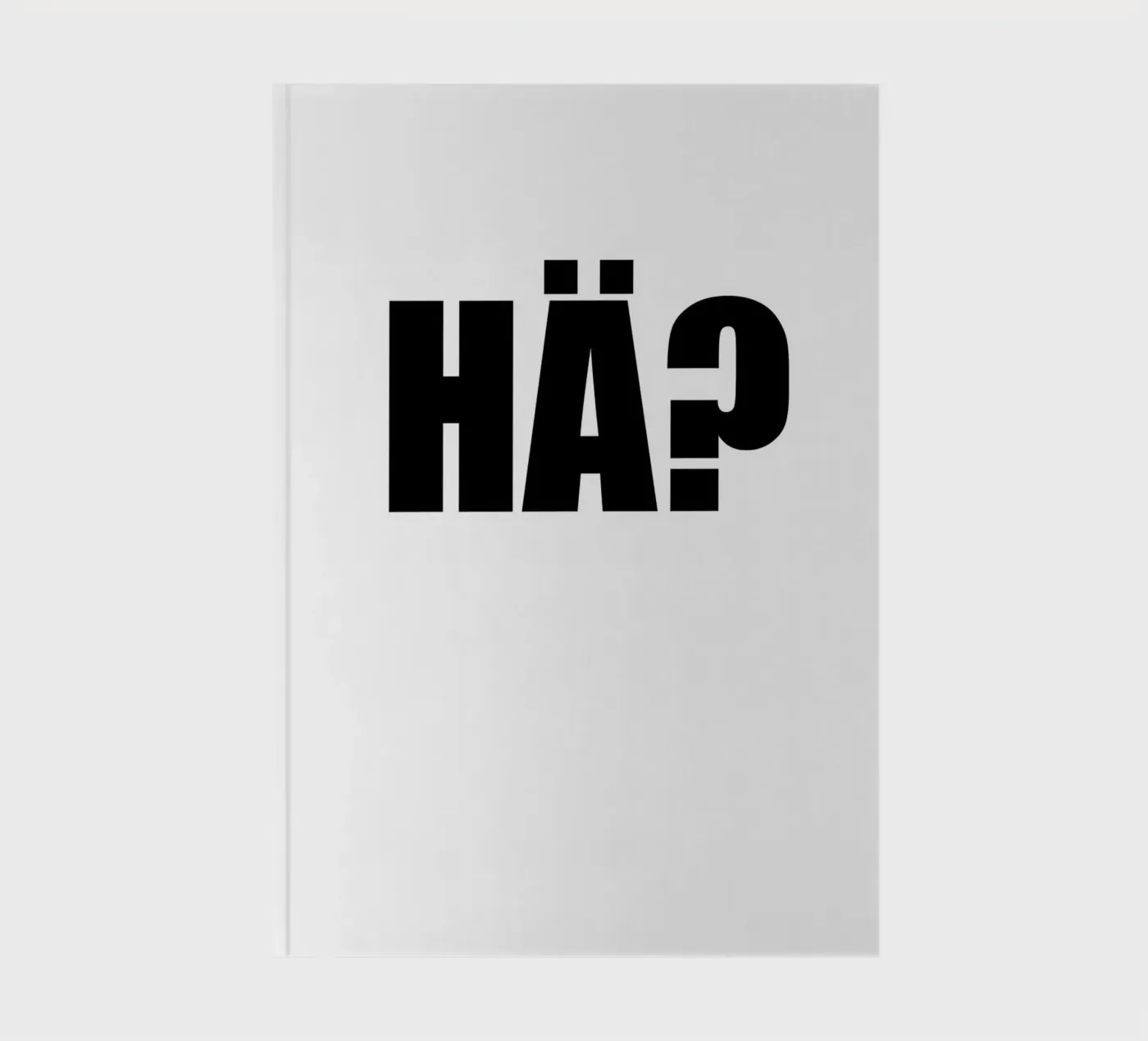 HA? notebook by Rossa Sandra
