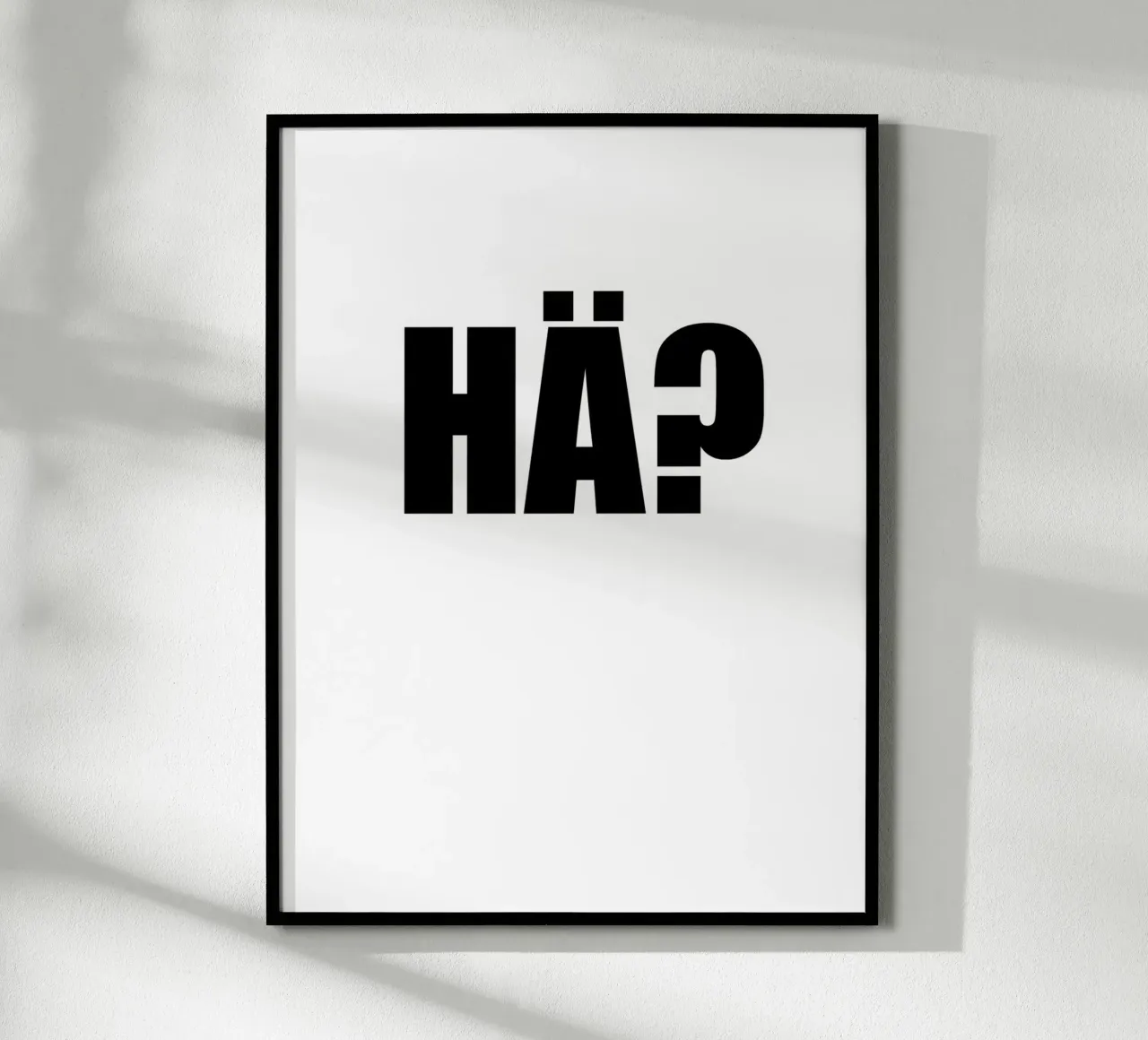 HA? poster da Rossa Sandra