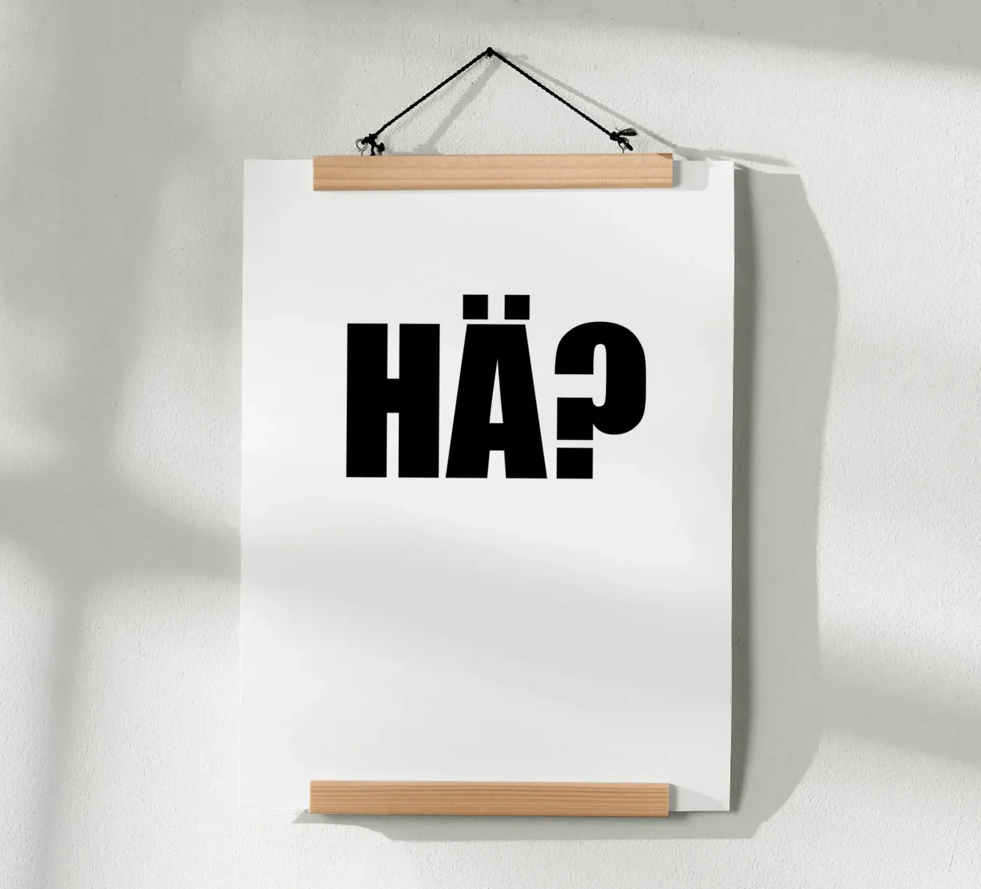 HA? poster da Rossa Sandra