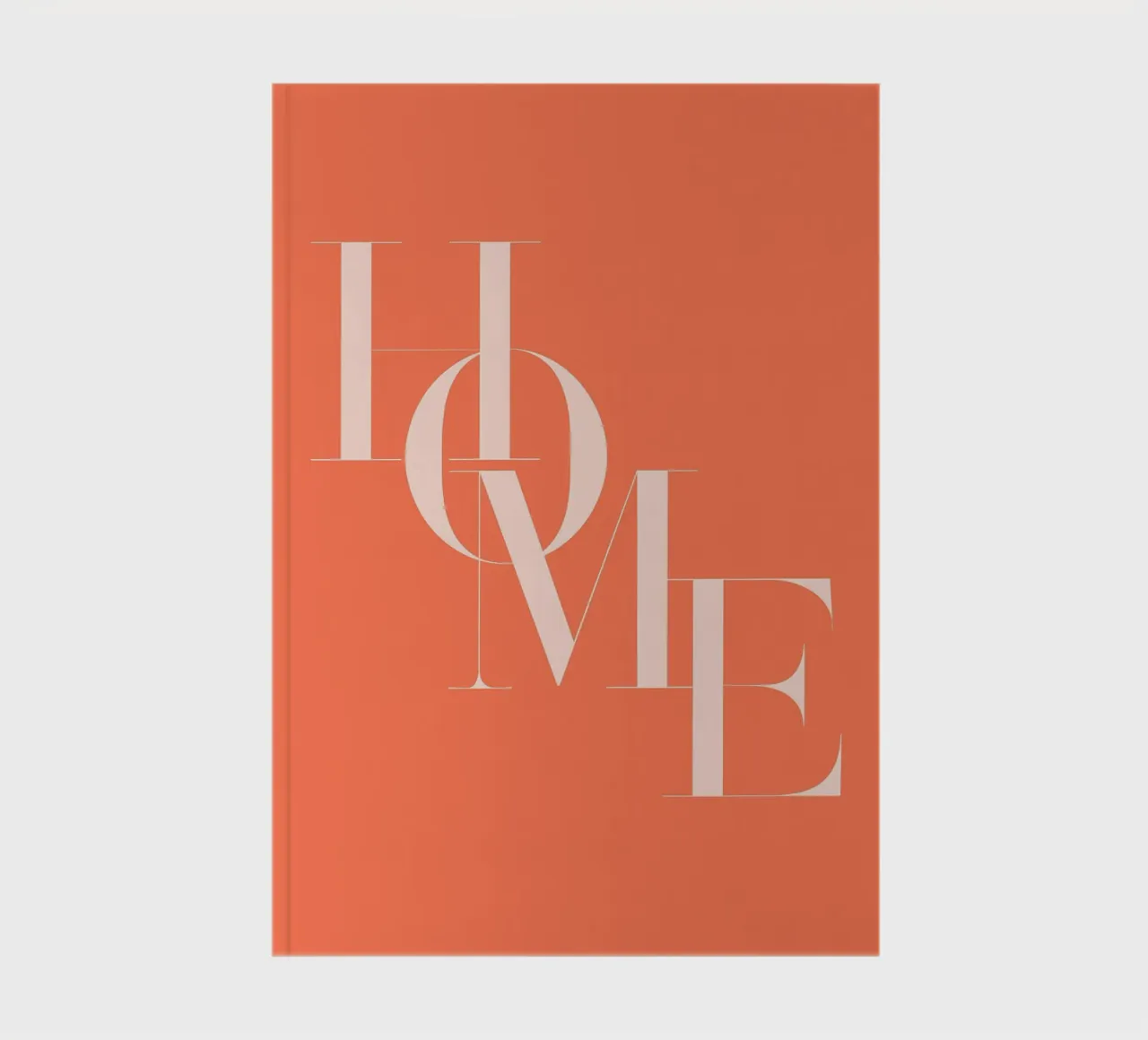 Peach Fuzz Home notebook by Rossa Sandra
