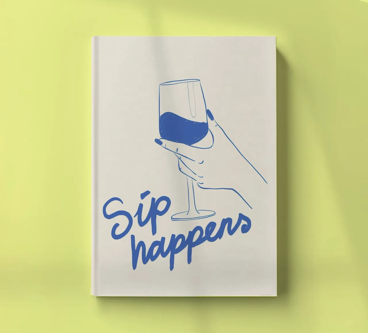 Sip happens notebook by Rossa Sandra