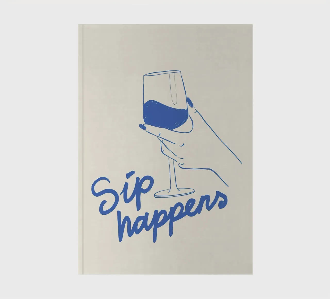 Sip happens notebook by Rossa Sandra