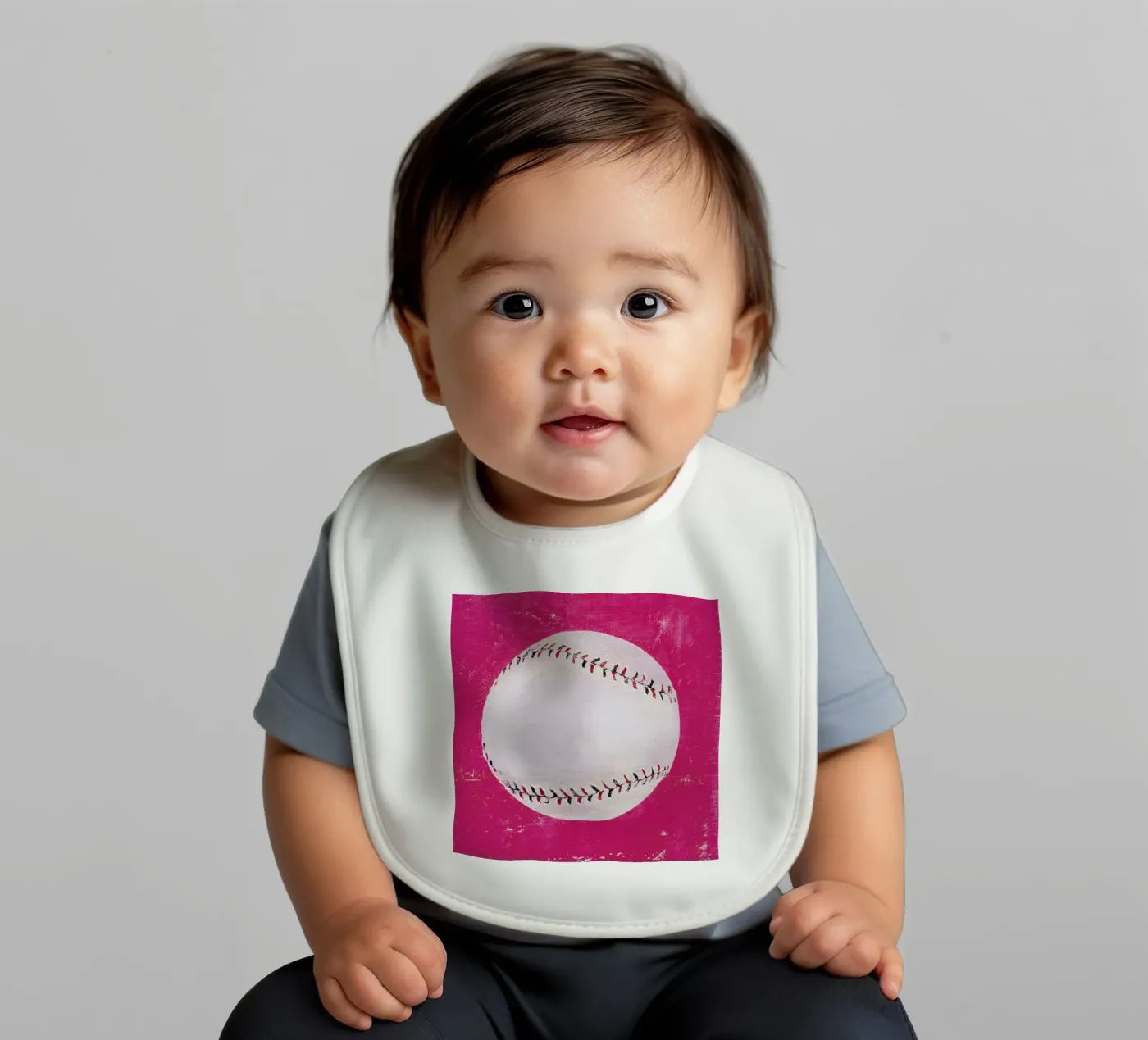 Baseball Babylätzchen von Andy Bridge