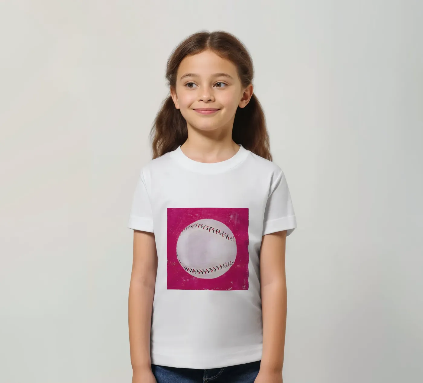 Baseball kinder t-shirt van Andy Bridge