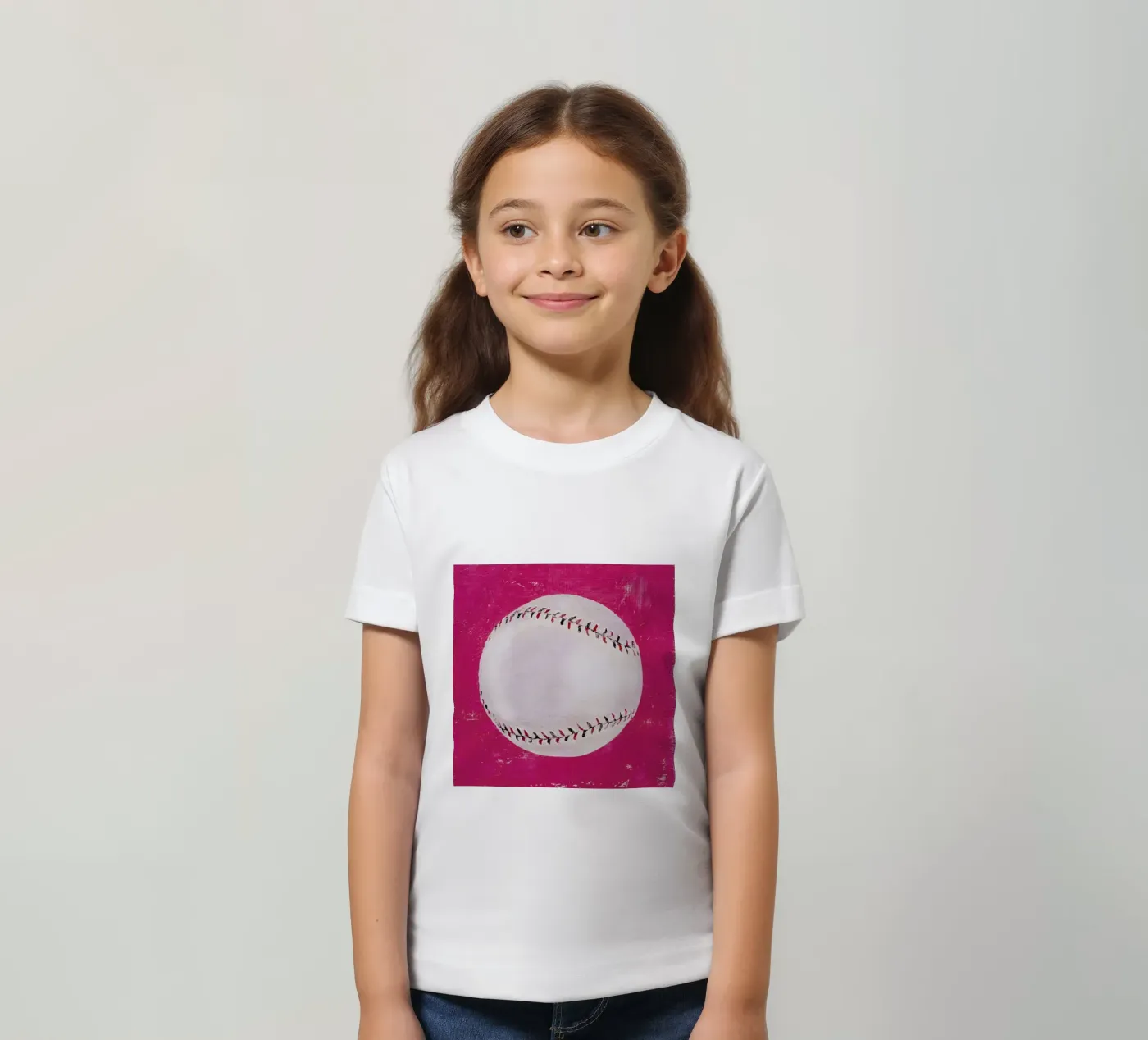 Baseball kinder t-shirt van Andy Bridge