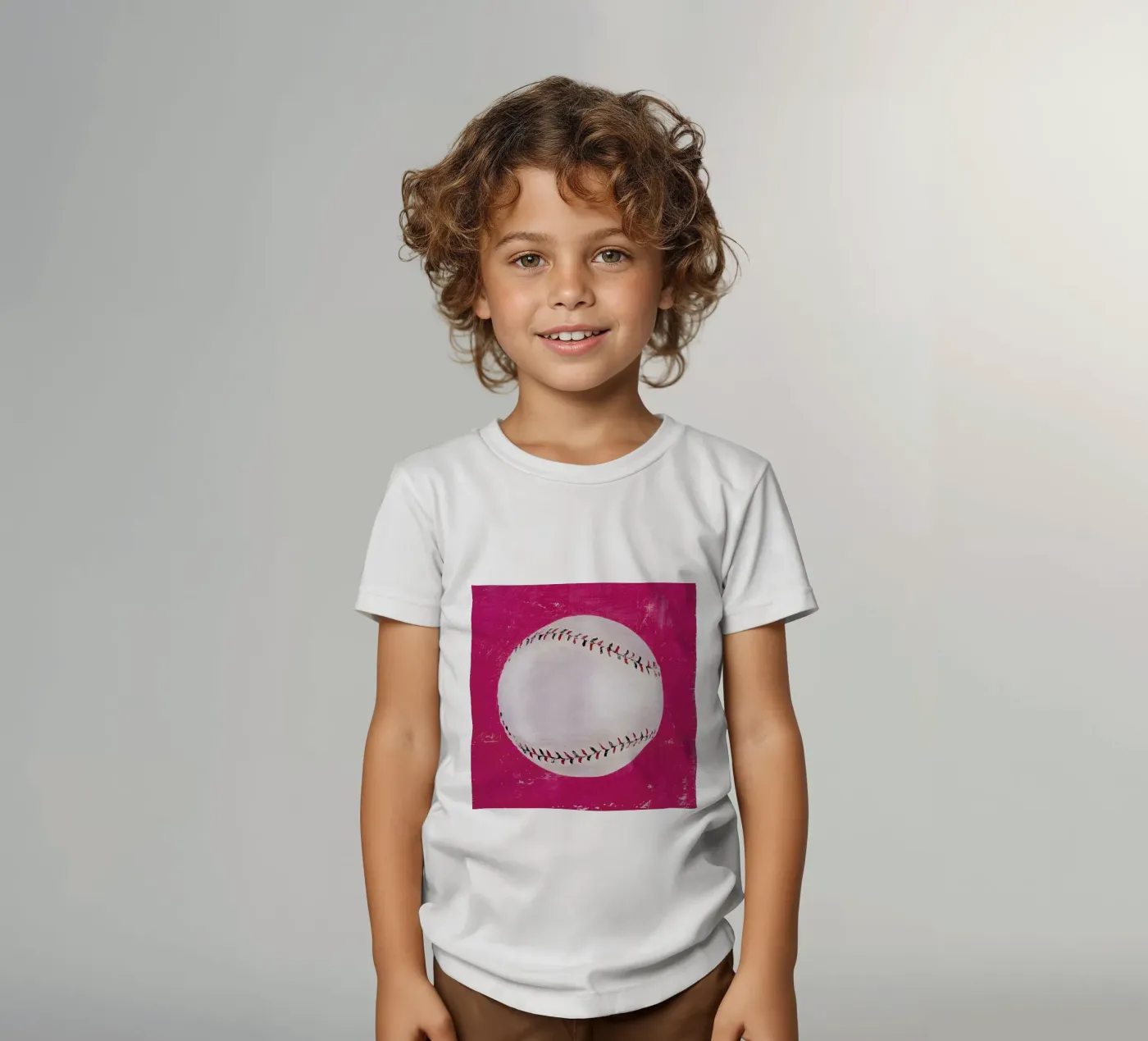 Baseball t-shirt bambini da Andy Bridge