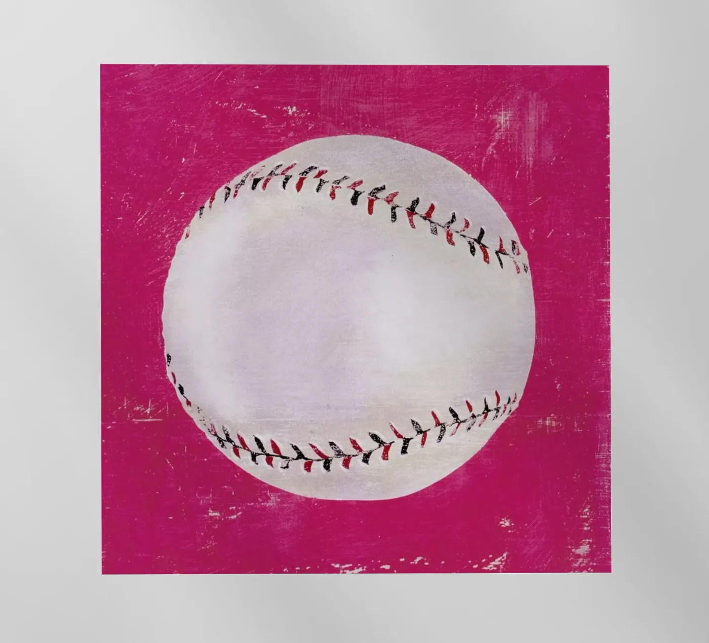 Baseball backlit film by Andy Bridge