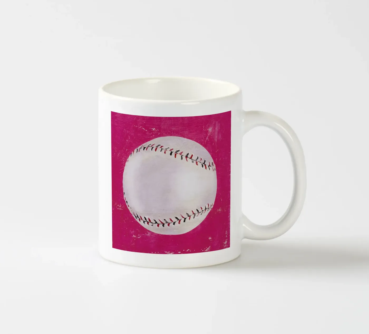 Baseball ceramic mug by Andy Bridge