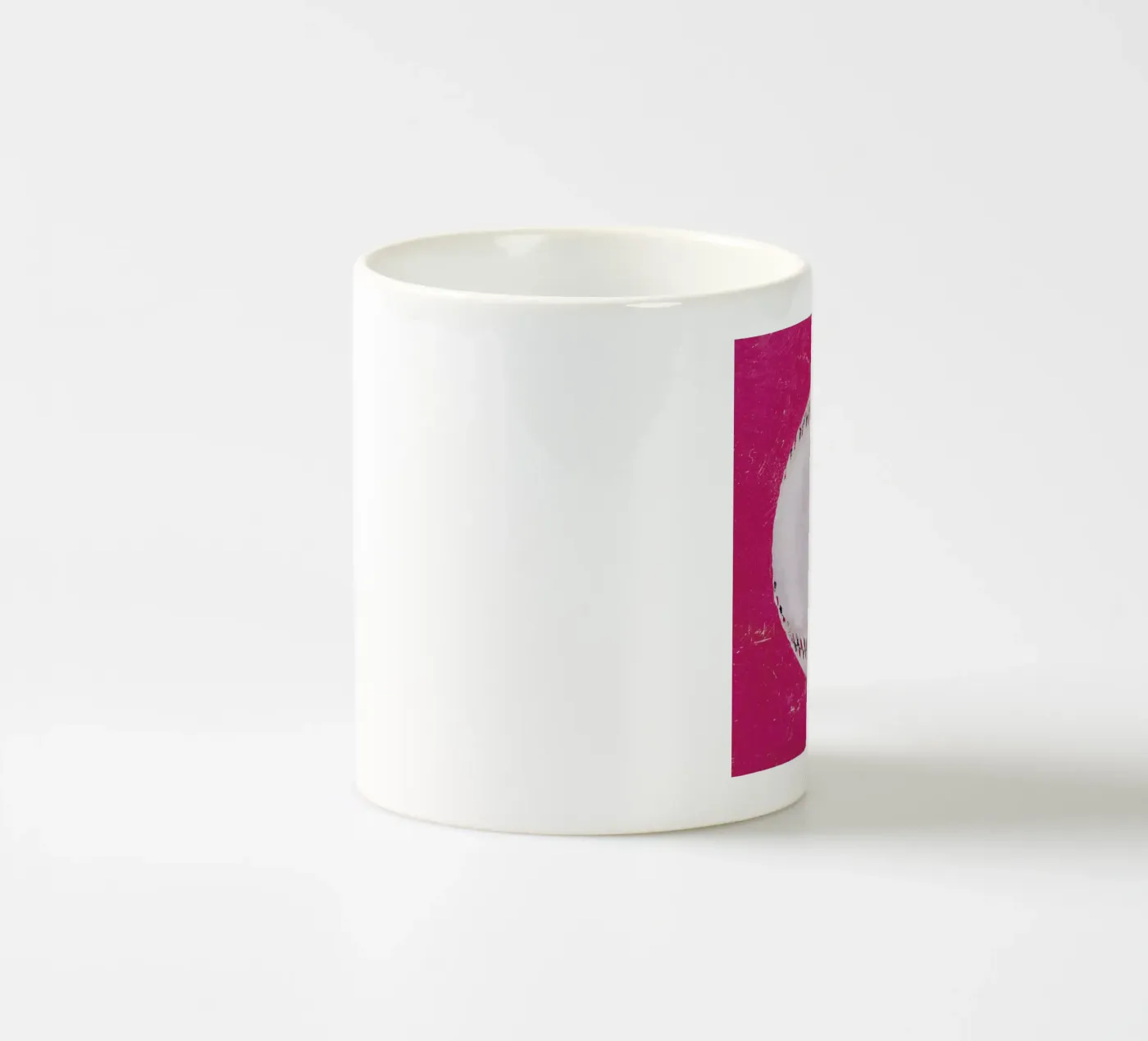 Baseball ceramic mug by Andy Bridge