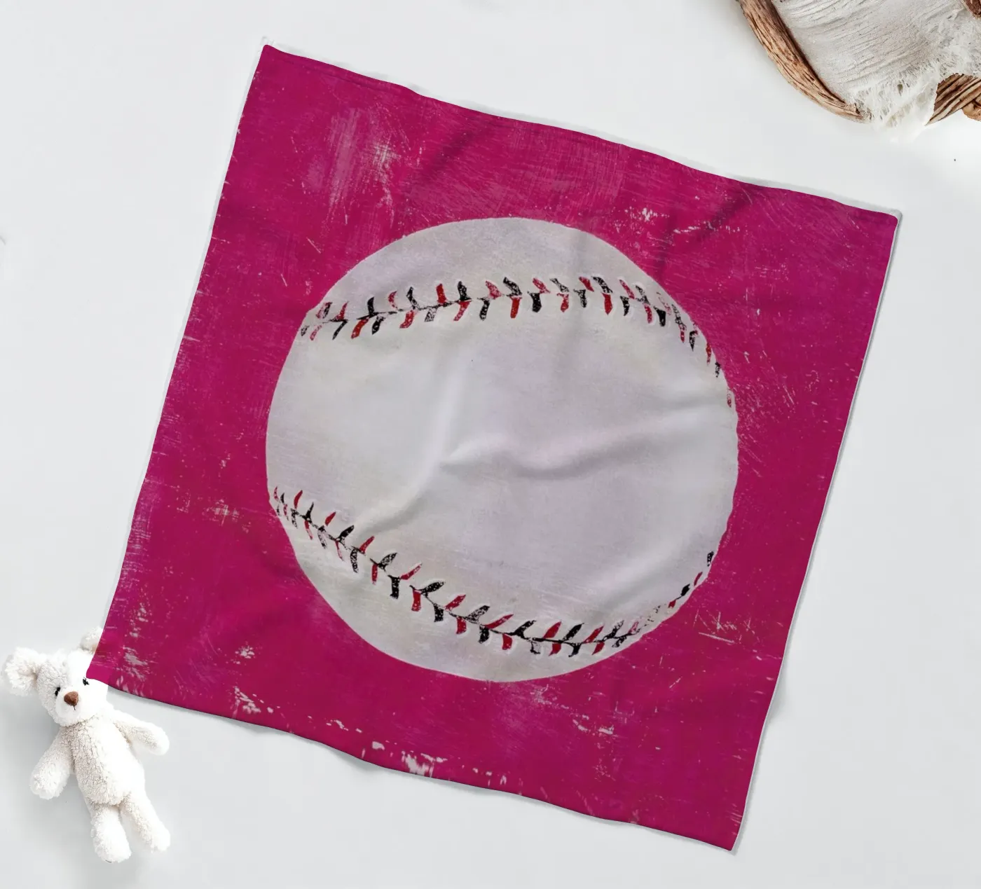 Baseball fleecedeken van Andy Bridge