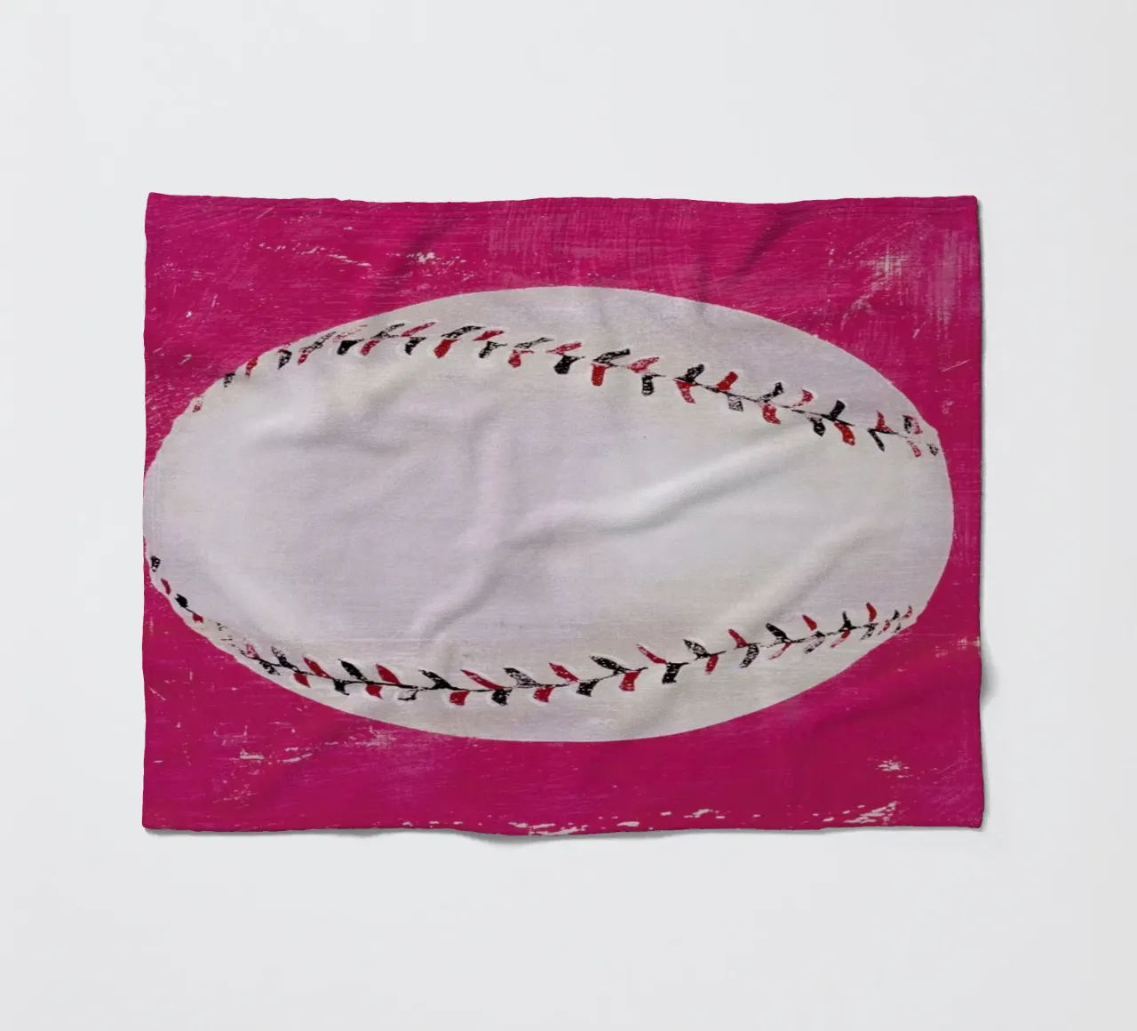 Baseball fleecedeken van Andy Bridge