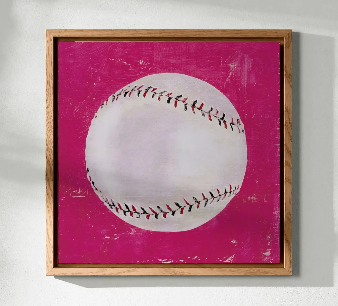 Baseball alluminio dibond da Andy Bridge