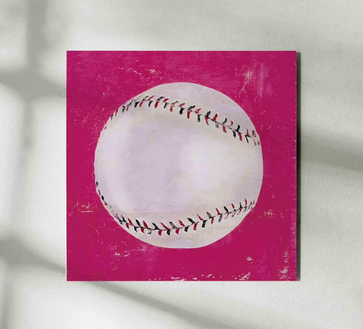 Baseball alluminio dibond da Andy Bridge