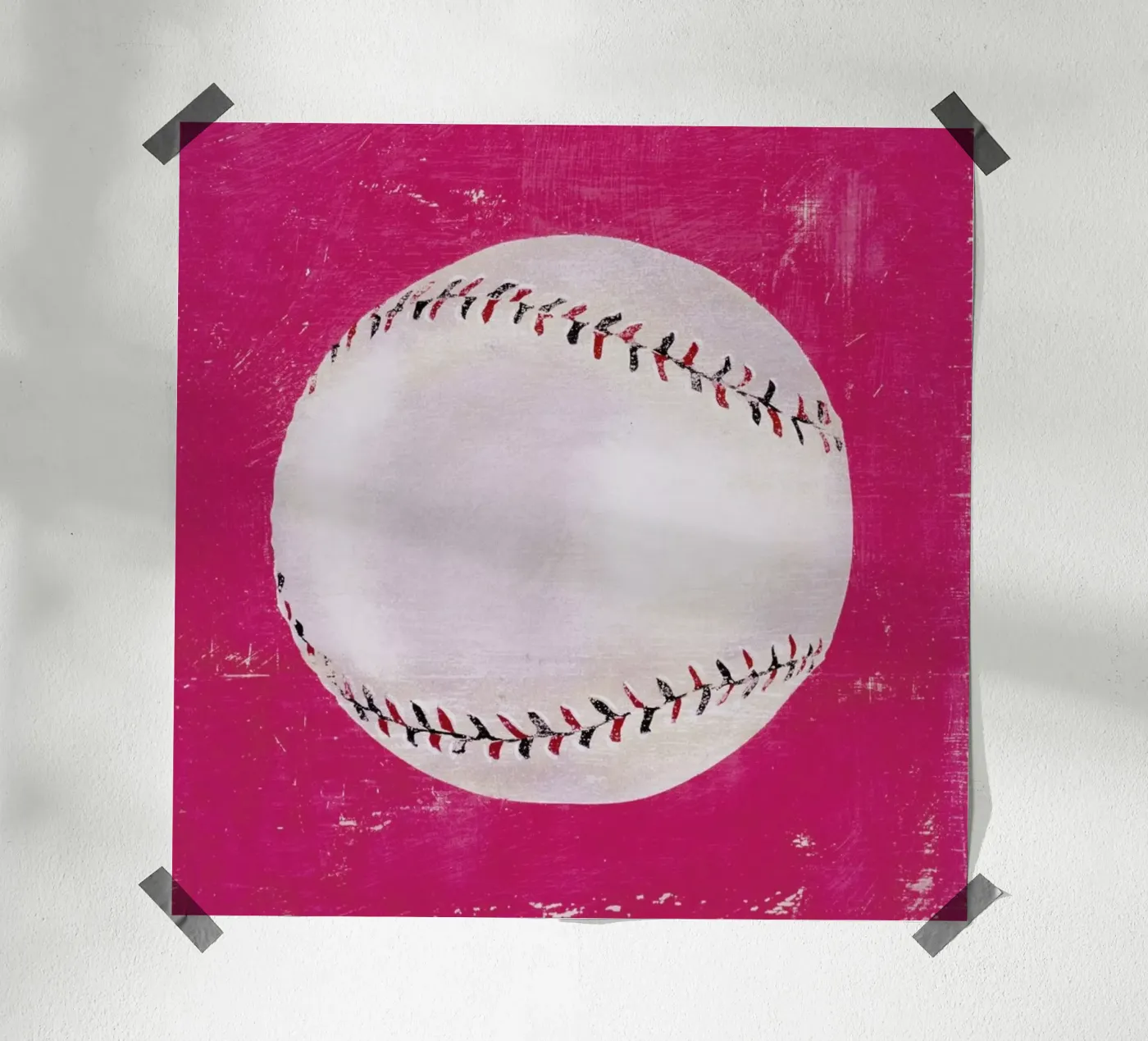 Baseball poster van Andy Bridge