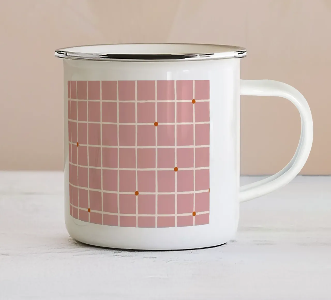 Àlex Roda - Dotted Grit tazza in smalto da The Artcircle