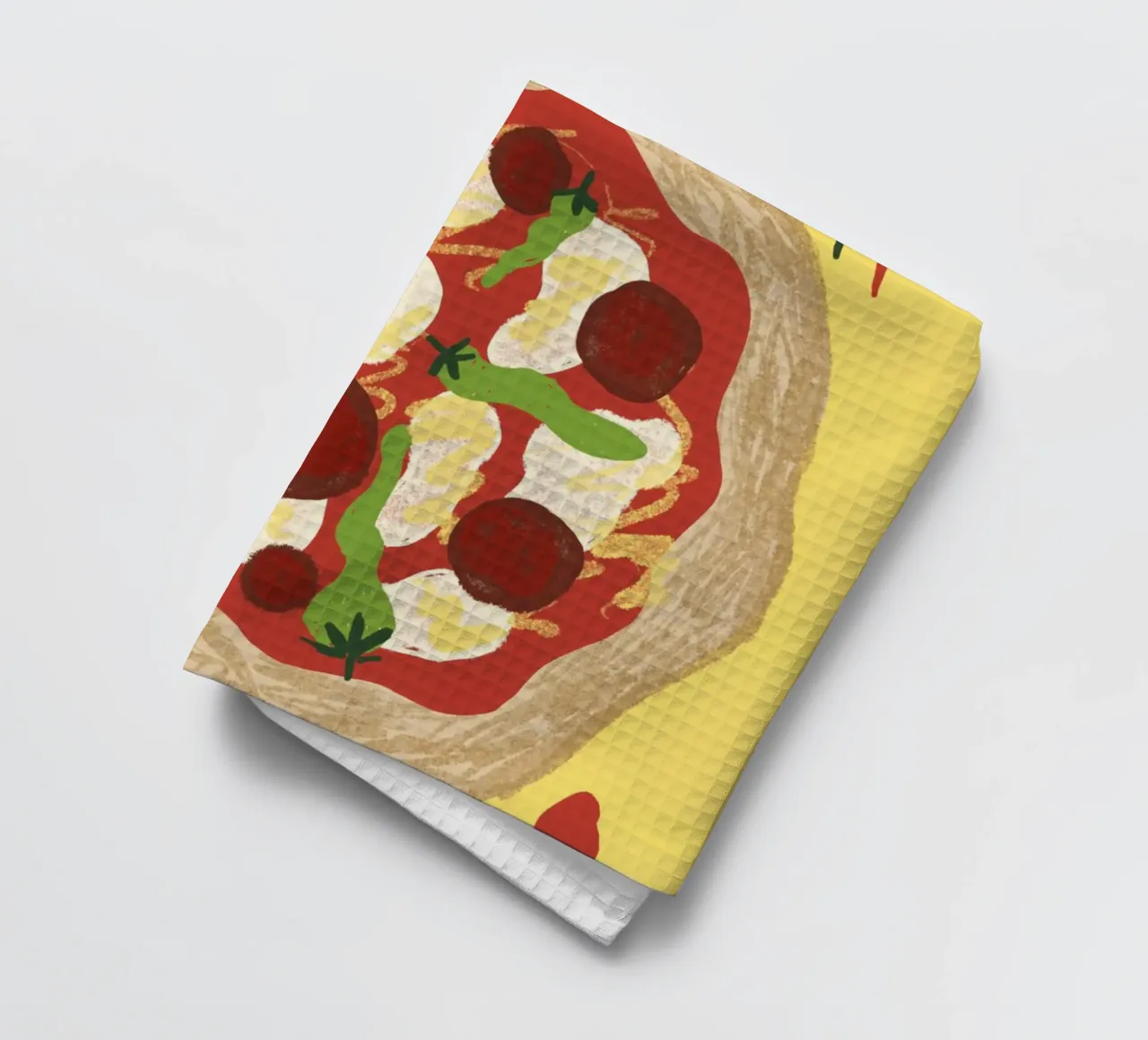 Pizza Diavola canovaccio da cucina da Studio Dolci
