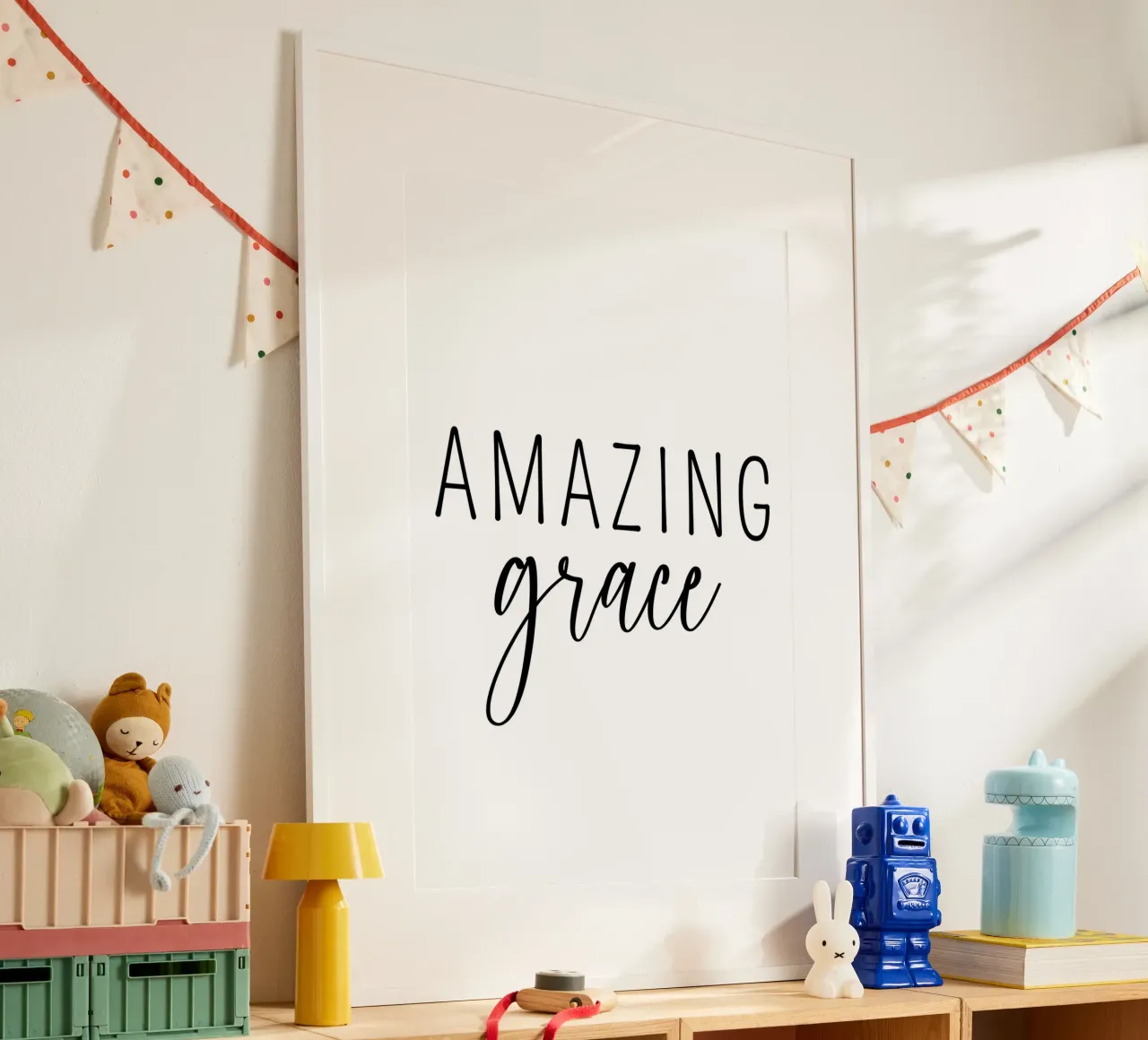 Amazing Grace poster da Shark Printables