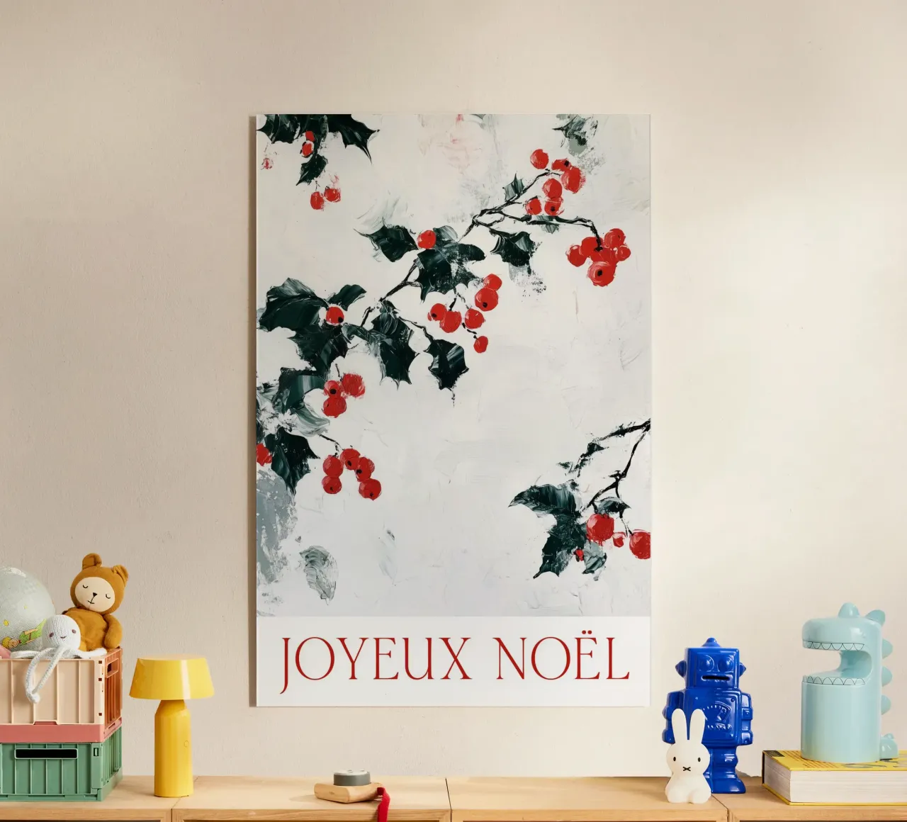 Joyeux Noel (Mistletoe) plexiglass da treechild