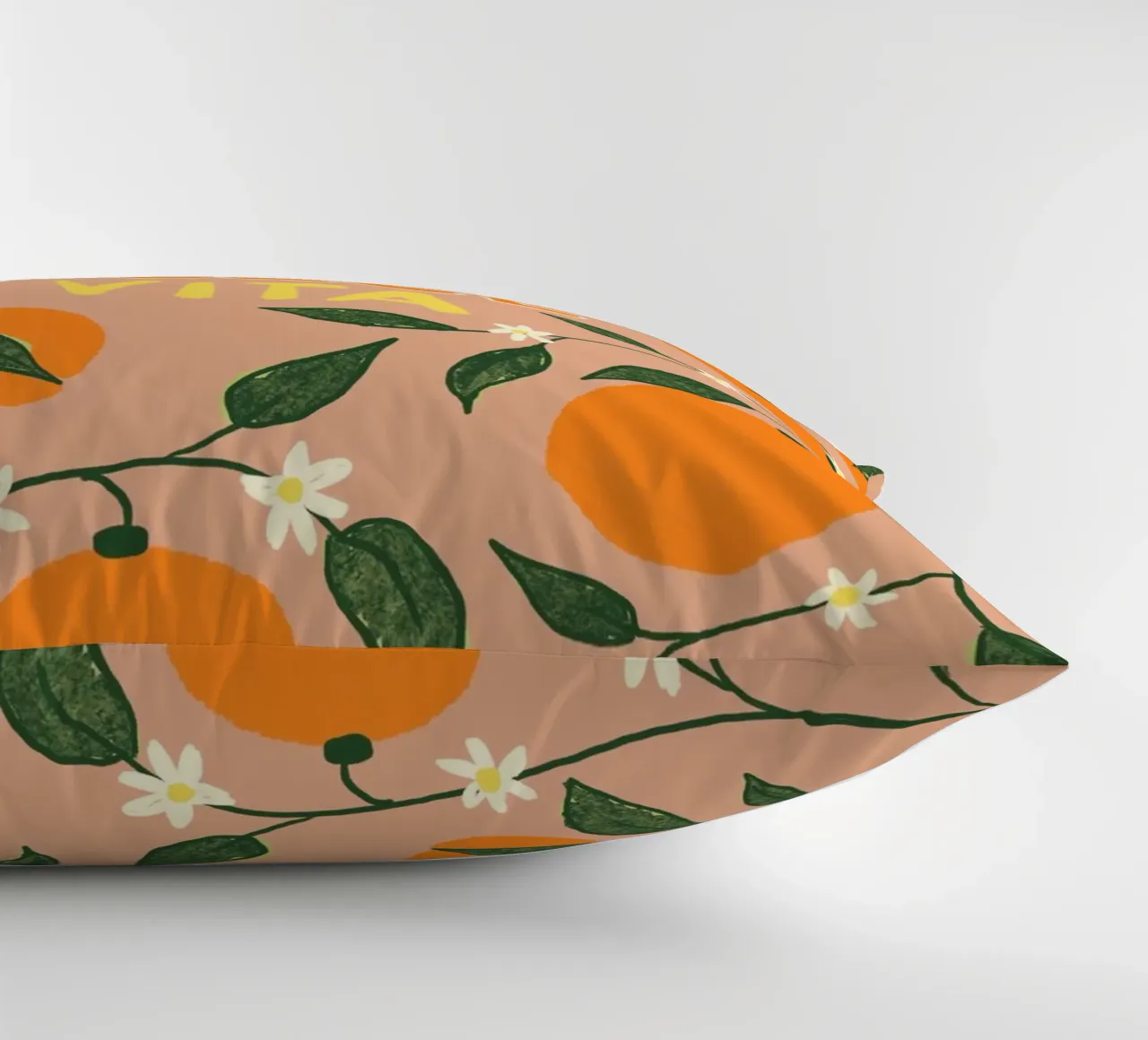 Dolce Vita Orange Kissen von Studio Dolci