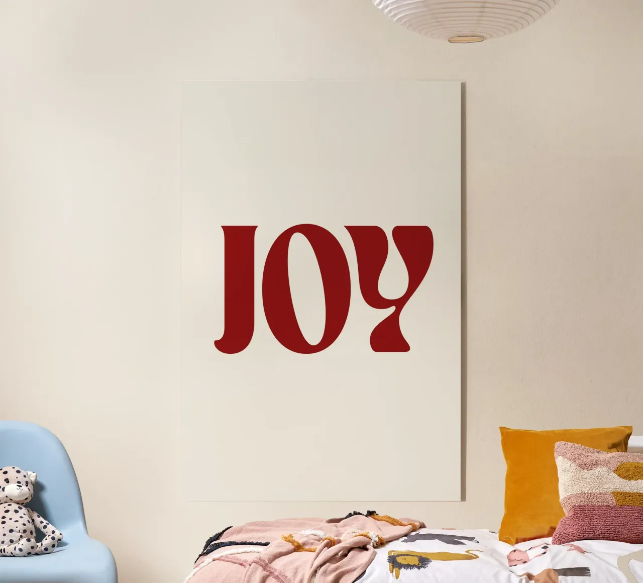 JOY (Red) plexiglass da treechild