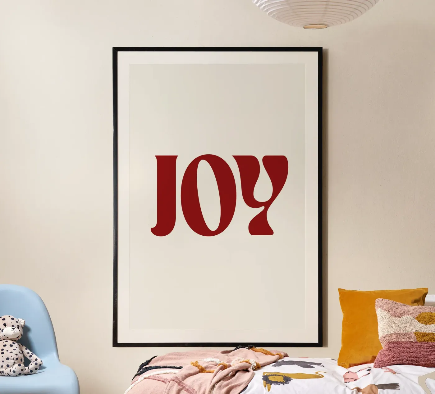 JOY (Red) poster van treechild