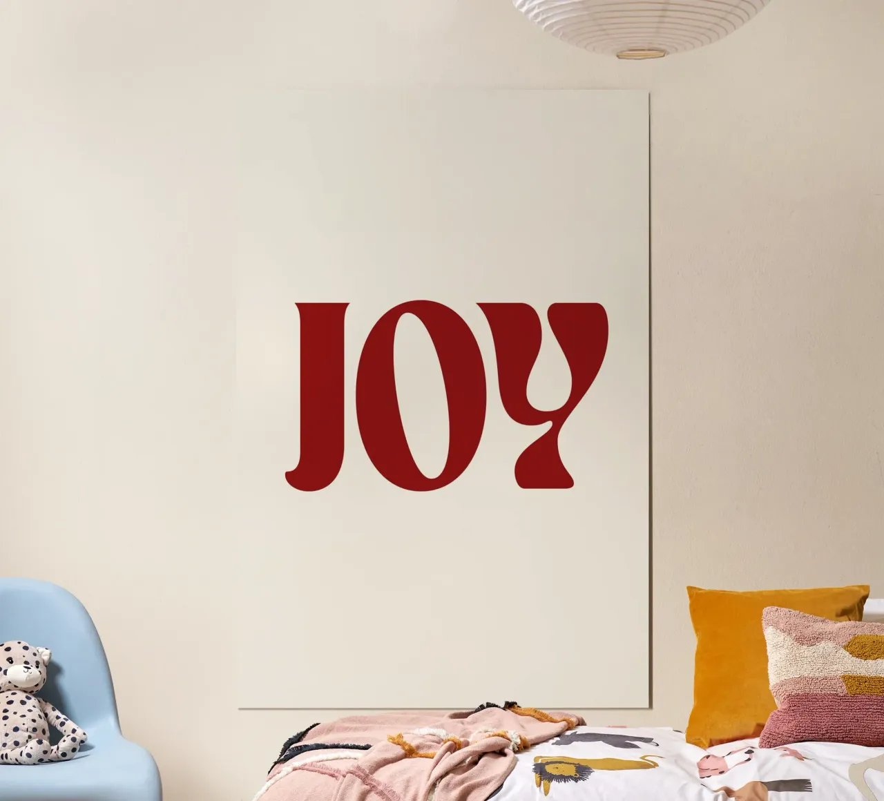 JOY (Red) carta hahnemühle da treechild