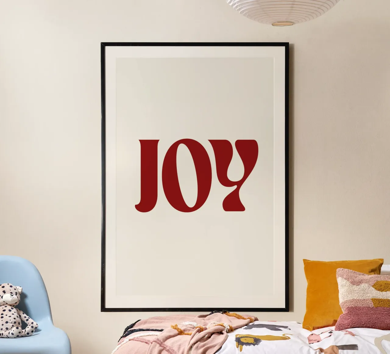 JOY (Red) carta hahnemühle da treechild