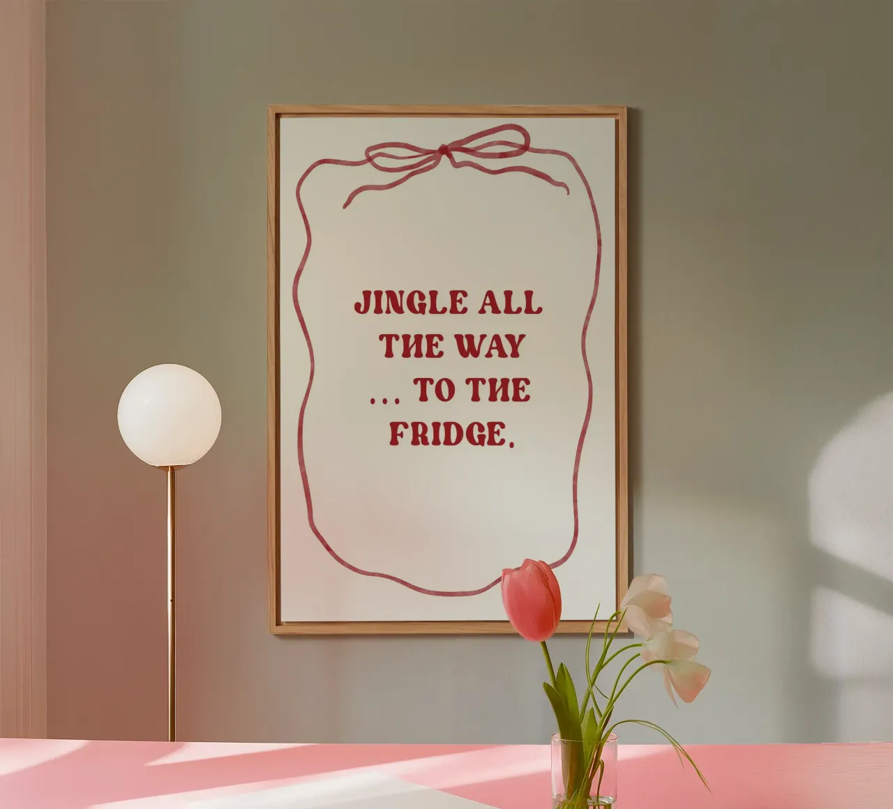 Jingle All The Way...To The Fridge pannello forex da treechild