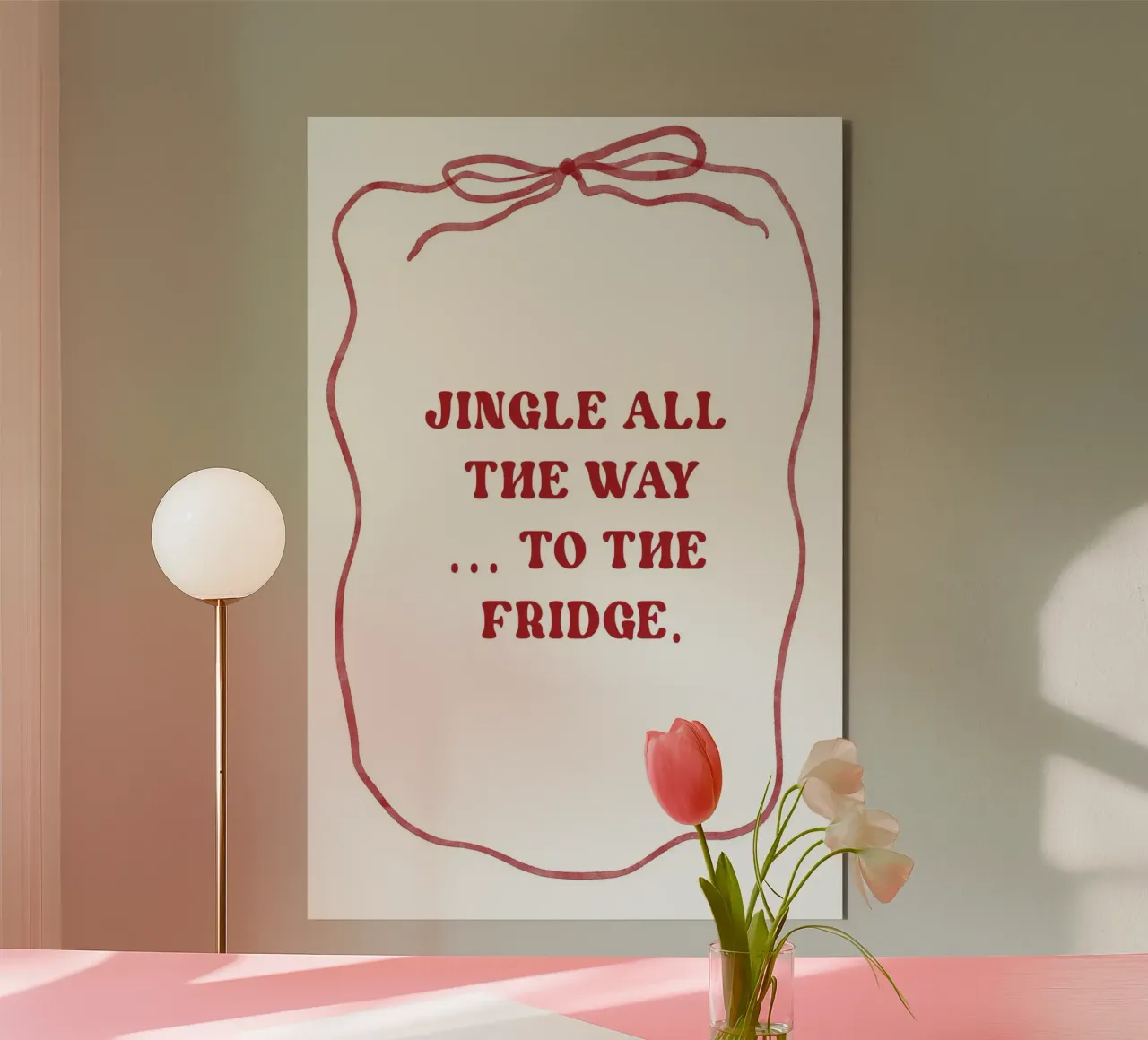Jingle All The Way...To The Fridge pannello forex da treechild