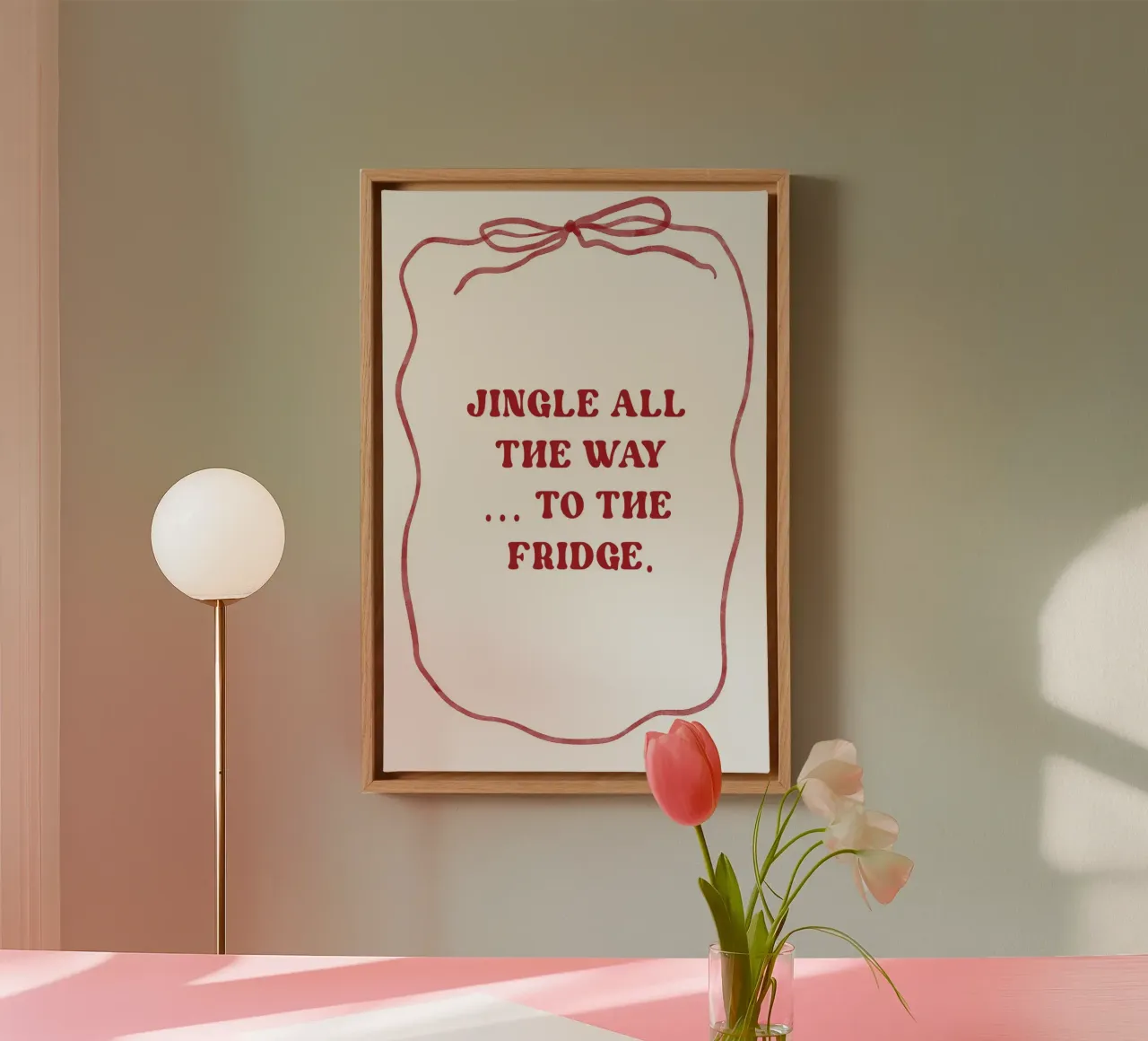Jingle All The Way...To The Fridge tela da treechild