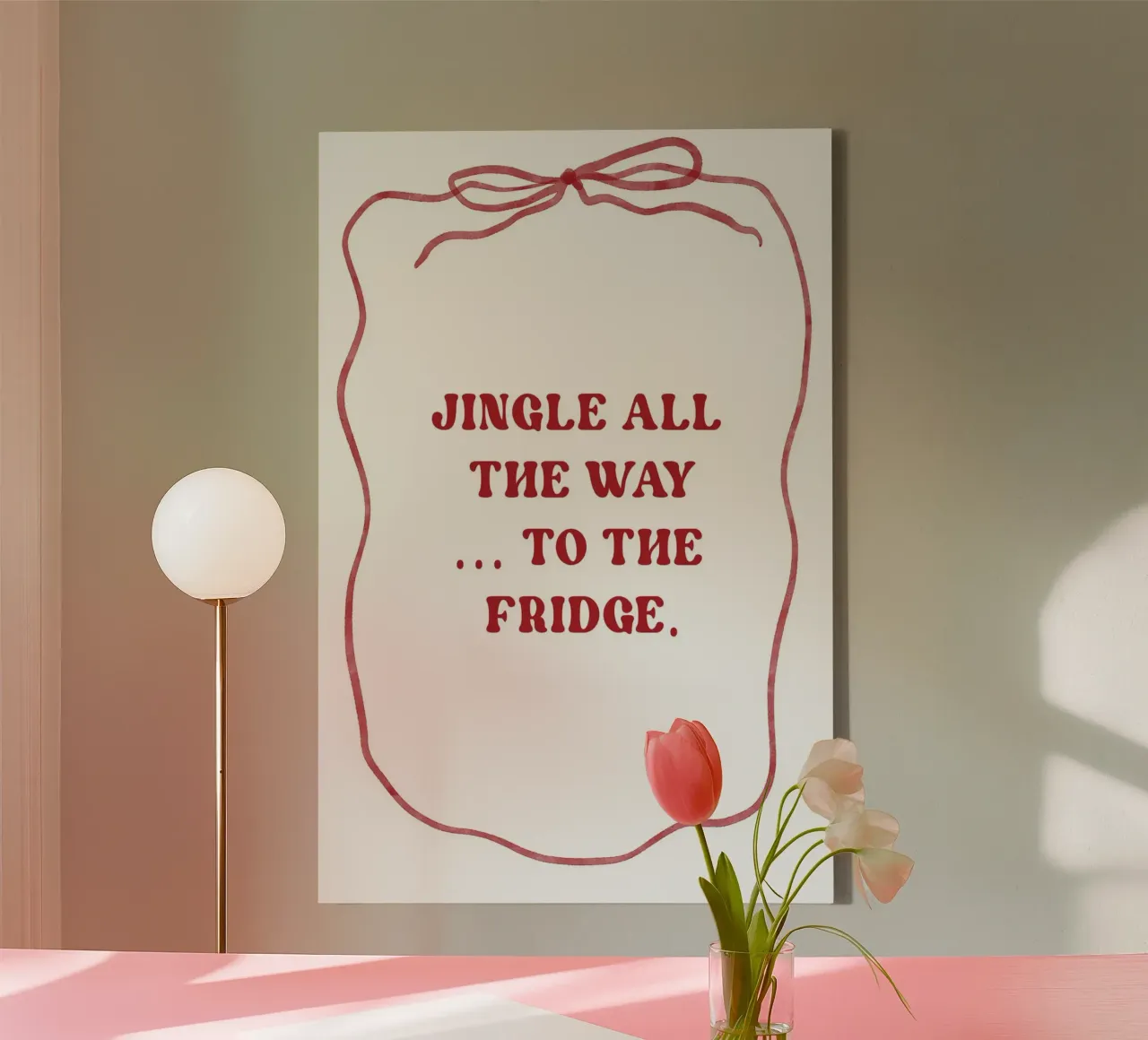 Jingle All The Way...To The Fridge tela da treechild