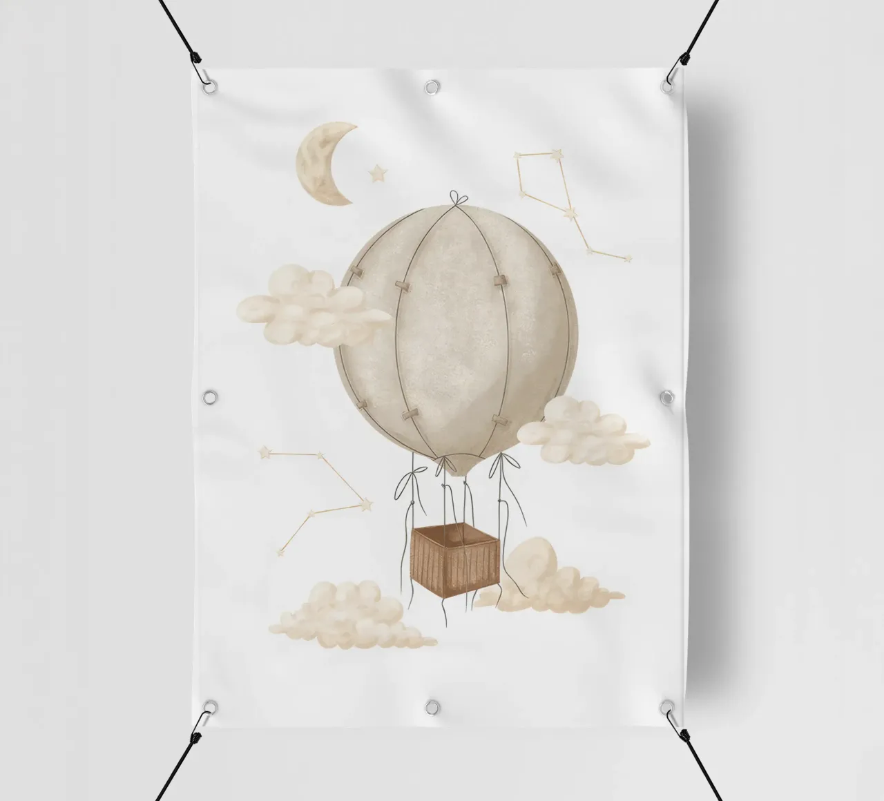 Aria calda Boho telo in pvc da Panait Ivascu