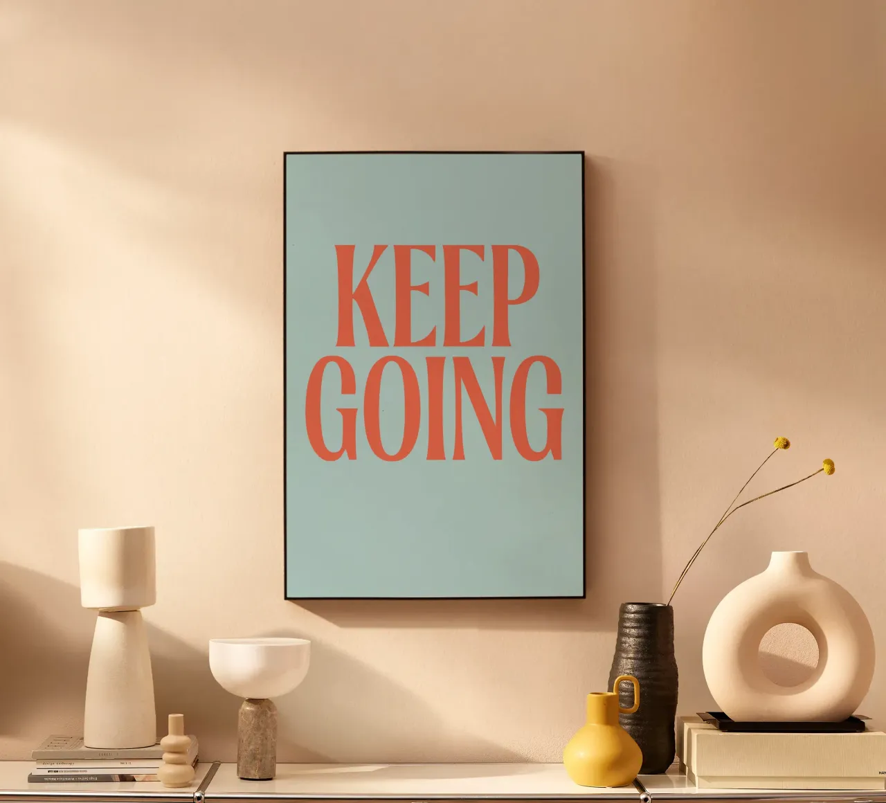 Keep Going plexiglass da treechild