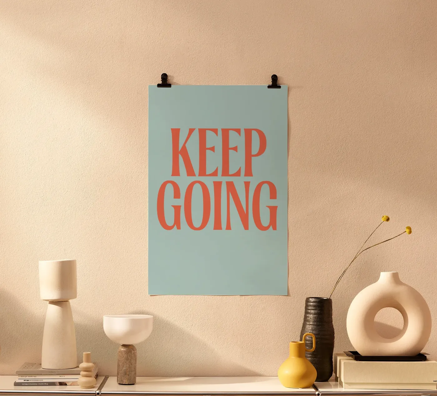 Keep Going poster van treechild