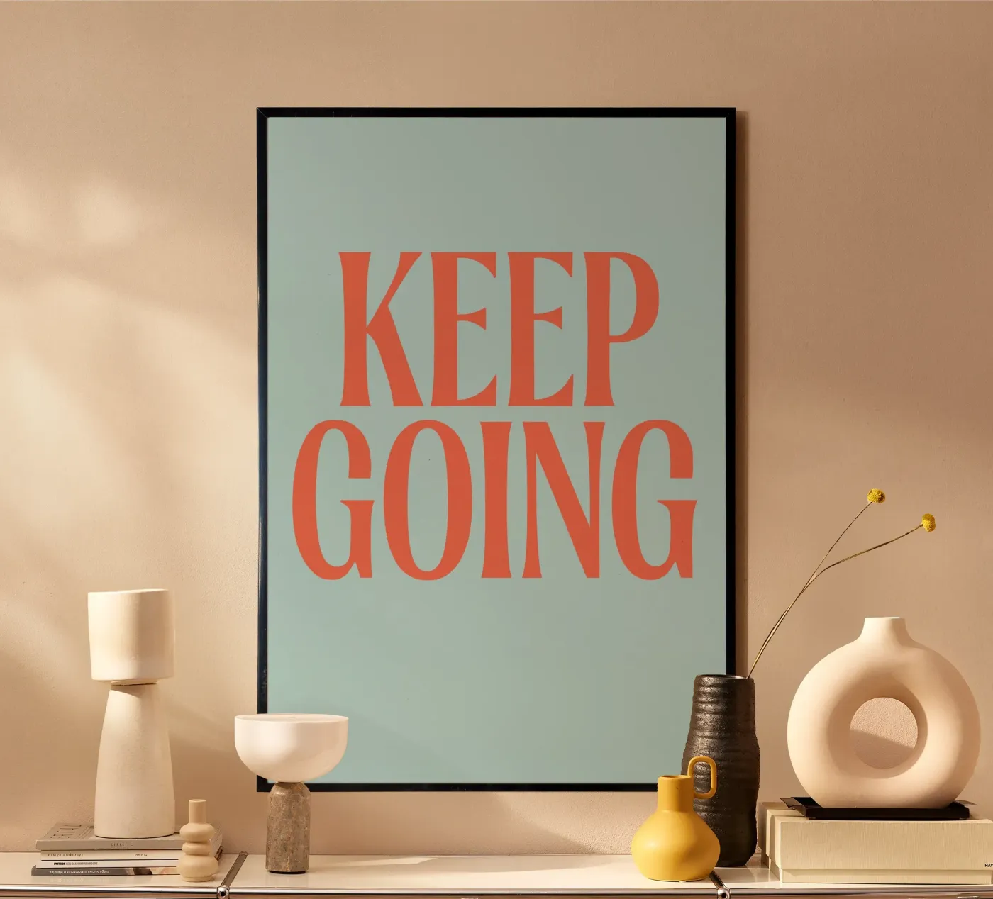 Keep Going poster van treechild
