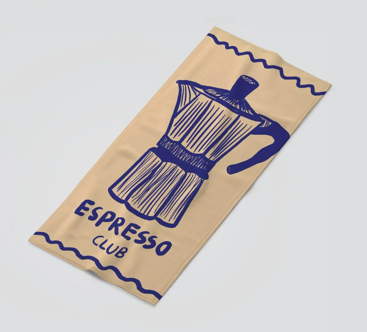 Espresso Club telo mare da Studio Dolci