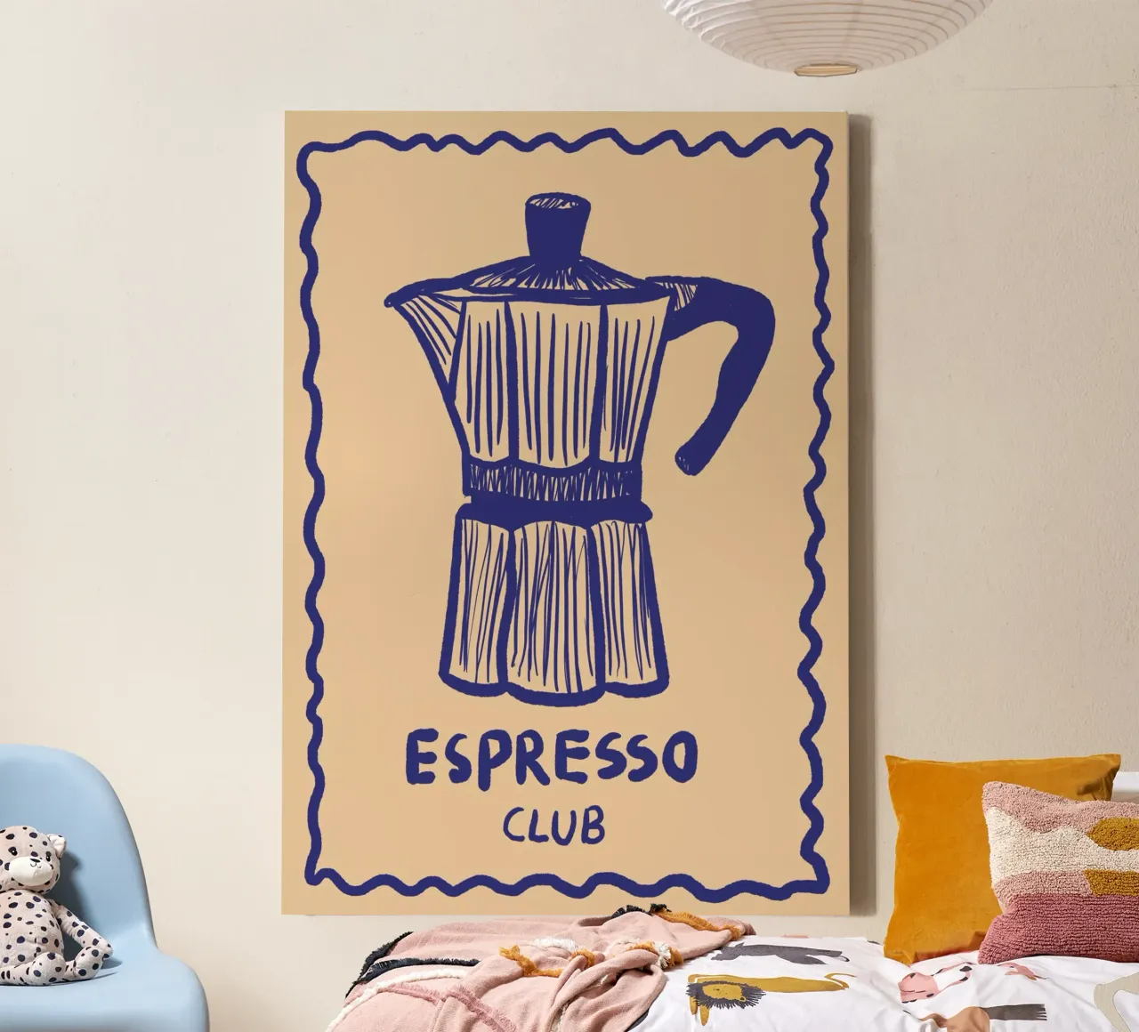 Espresso Club canvas by Studio Dolci