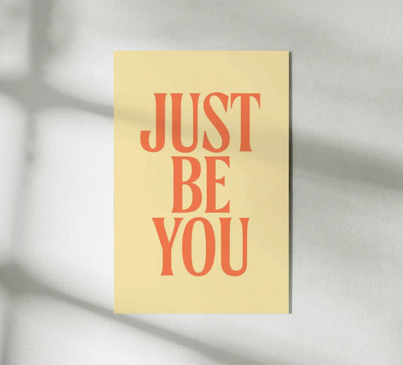 Just Be You plexiglass da treechild