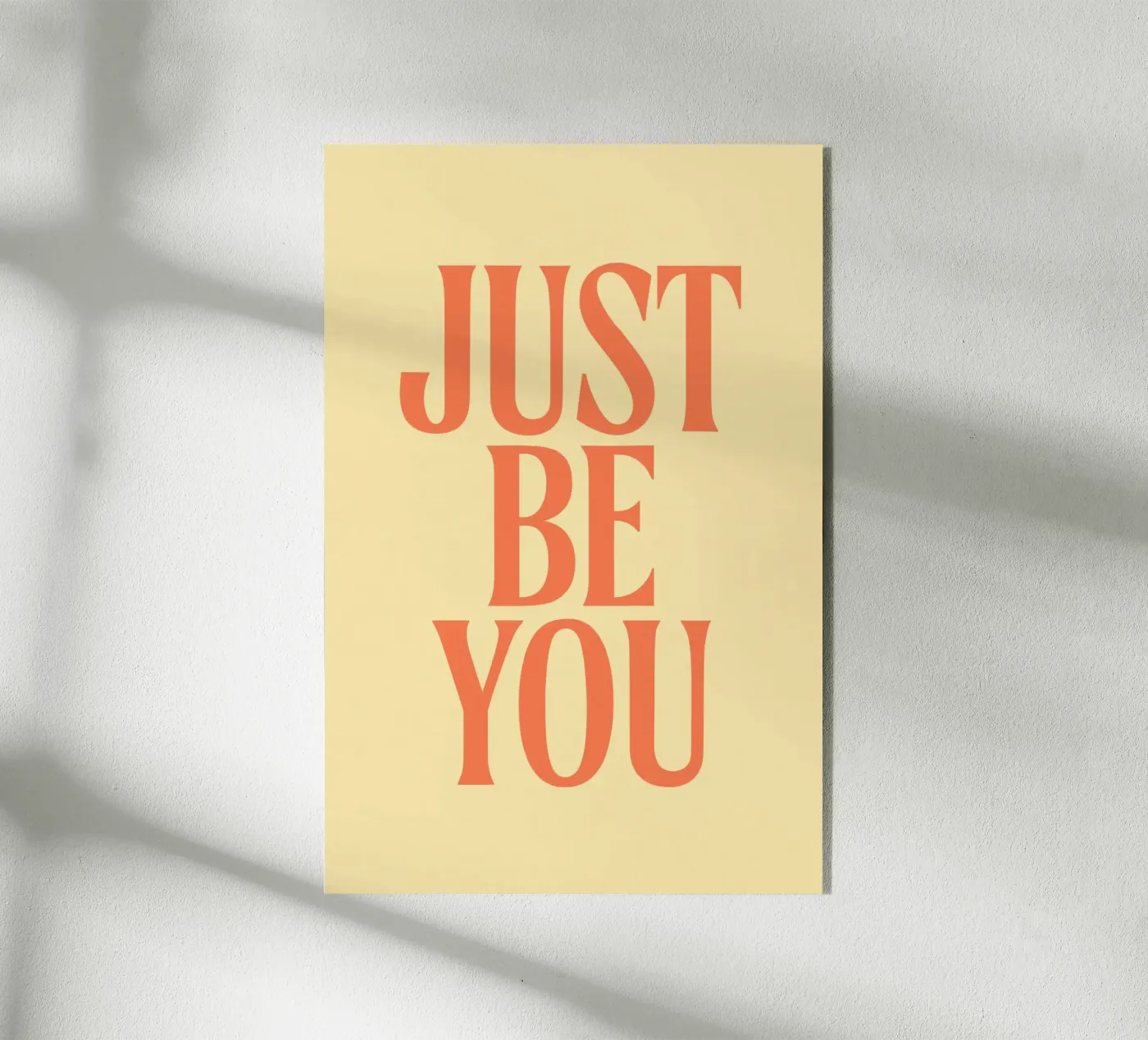 Just Be You plexiglass da treechild
