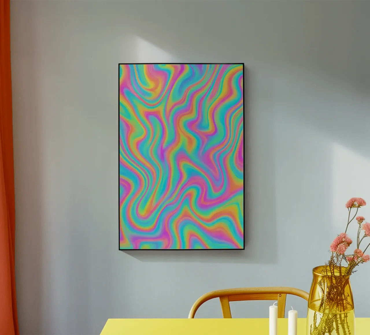 Liquid Rainbow acryl van treechild