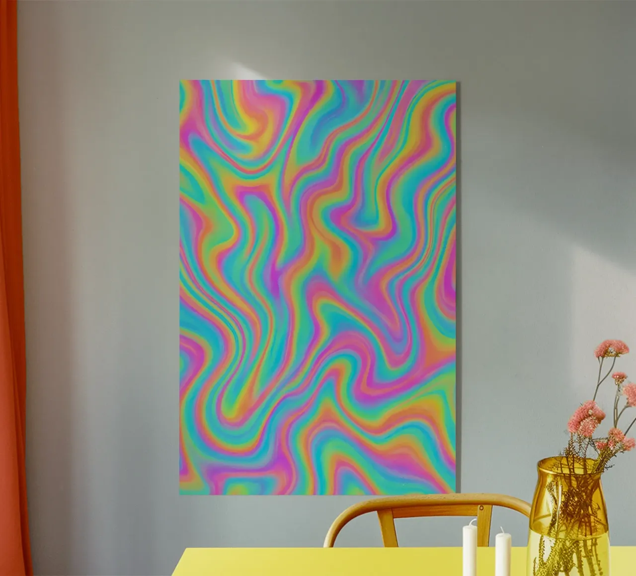 Liquid Rainbow acryl van treechild