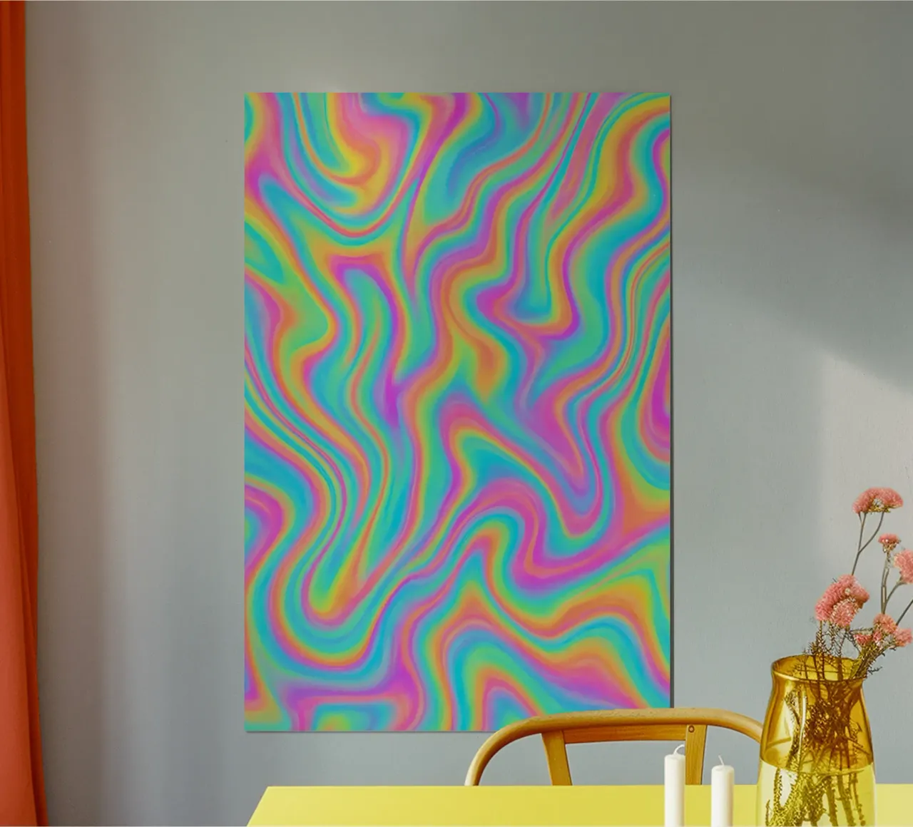 Liquid Rainbow poster da treechild