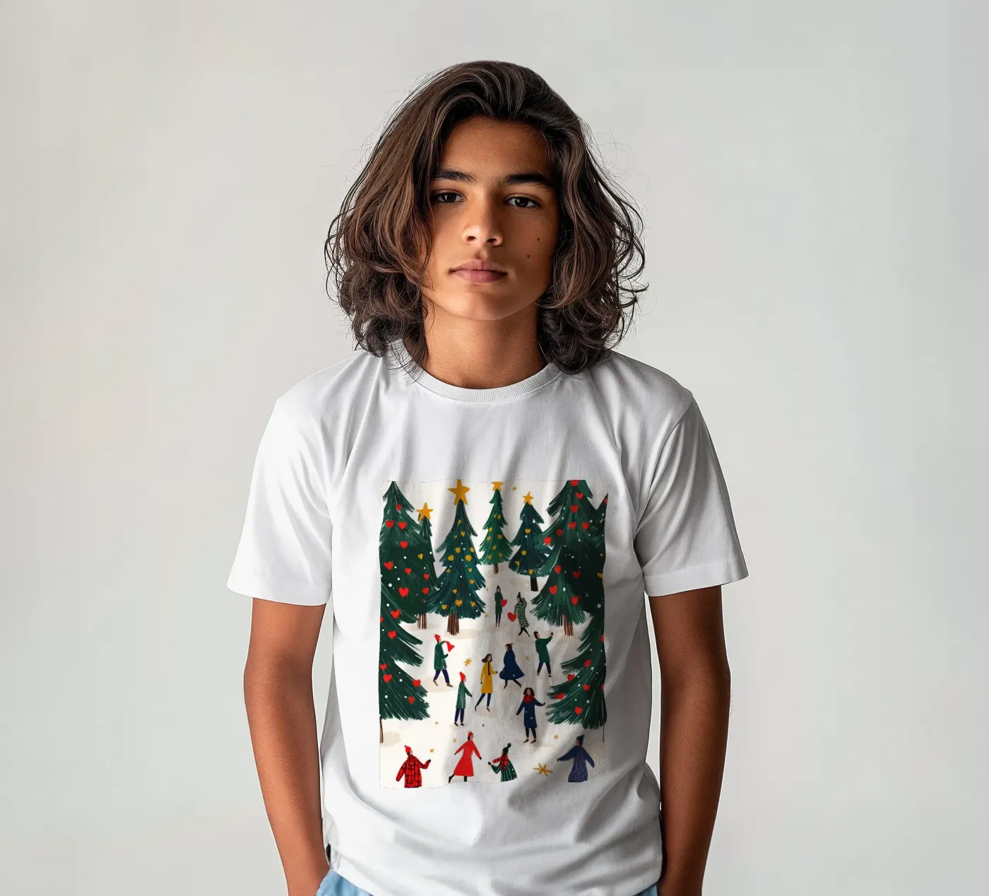 Winter Fun t-shirt bambini da treechild