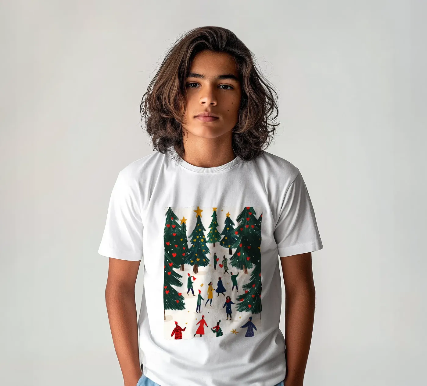 Winter Fun t-shirt bambini da treechild
