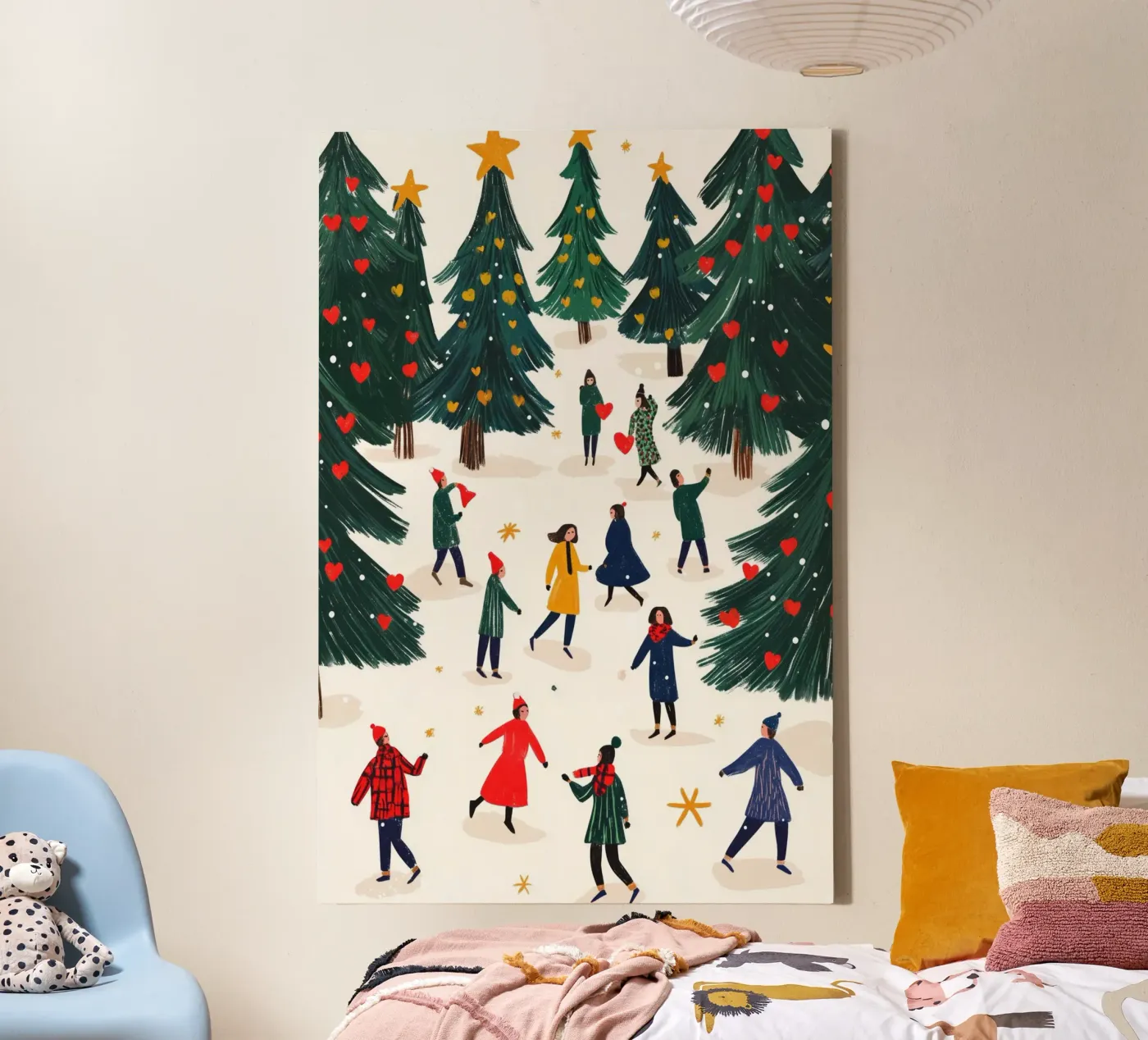 Winter Fun tela da treechild